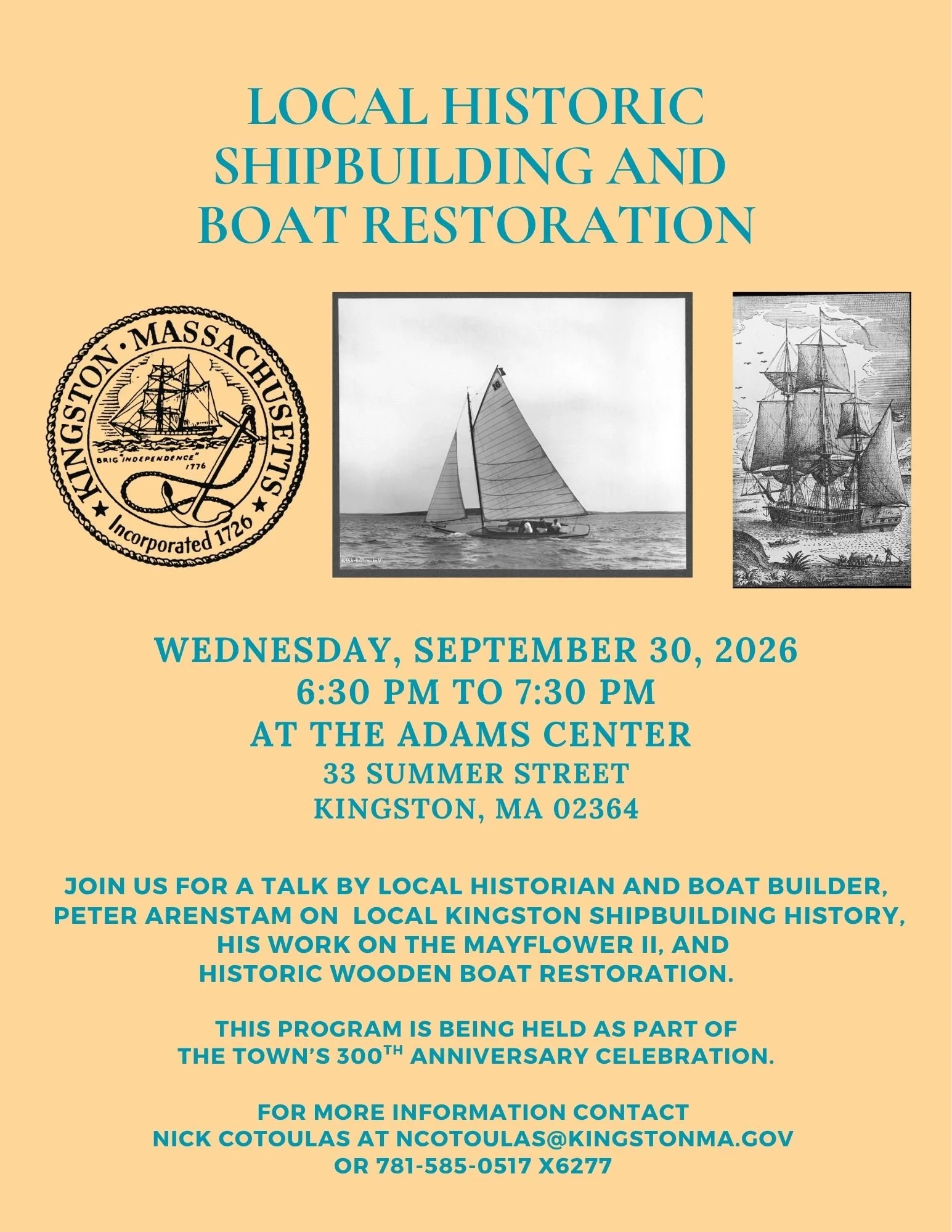Talk - Historic Local Shipbuilding &amp; Boat Restoration