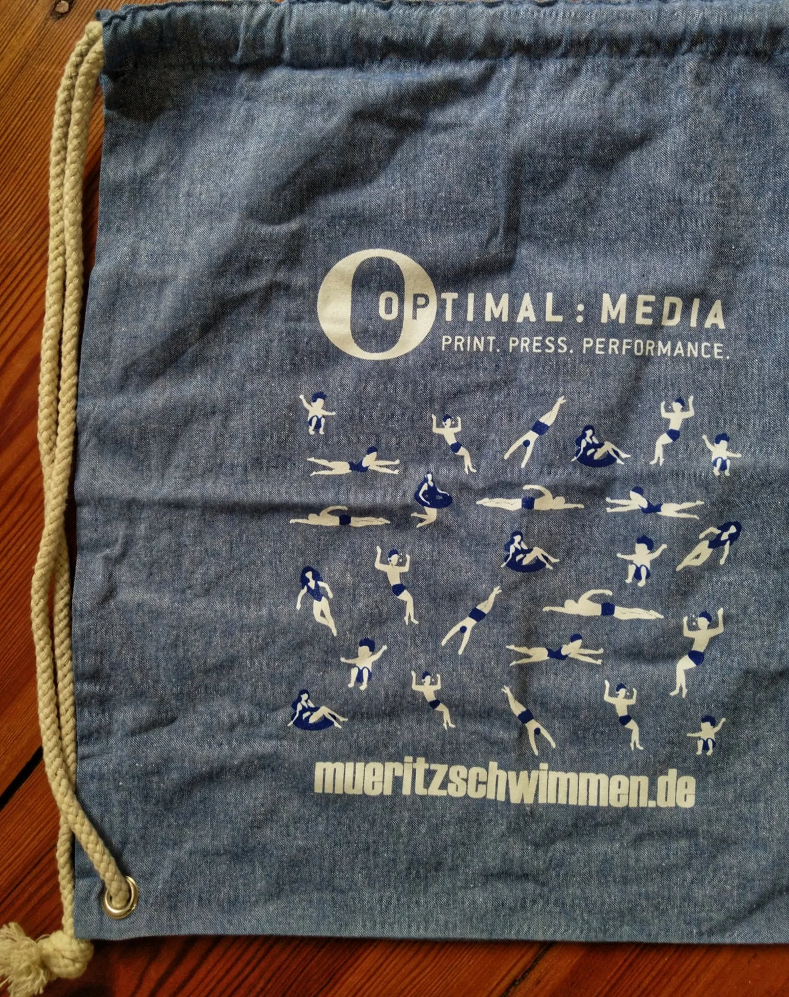 Starterbeutel Turnbeutel Müritzschwimmen
