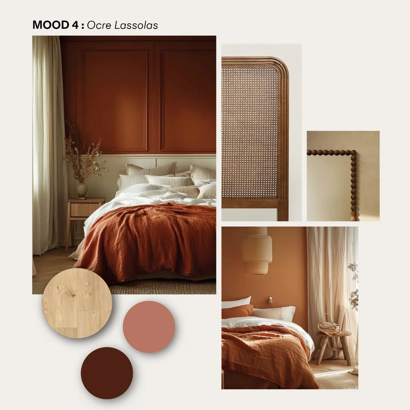 Inspir&eacute; par les teintes ocre du Puy de Lassolas, cette suite combine mat&eacute;riaux et couleurs naturels. Zellige, Terrazzo, parquet massif nous avons pens&eacute; cette suite comme un v&eacute;ritable cocon de douceur.

#interiordesign #moo