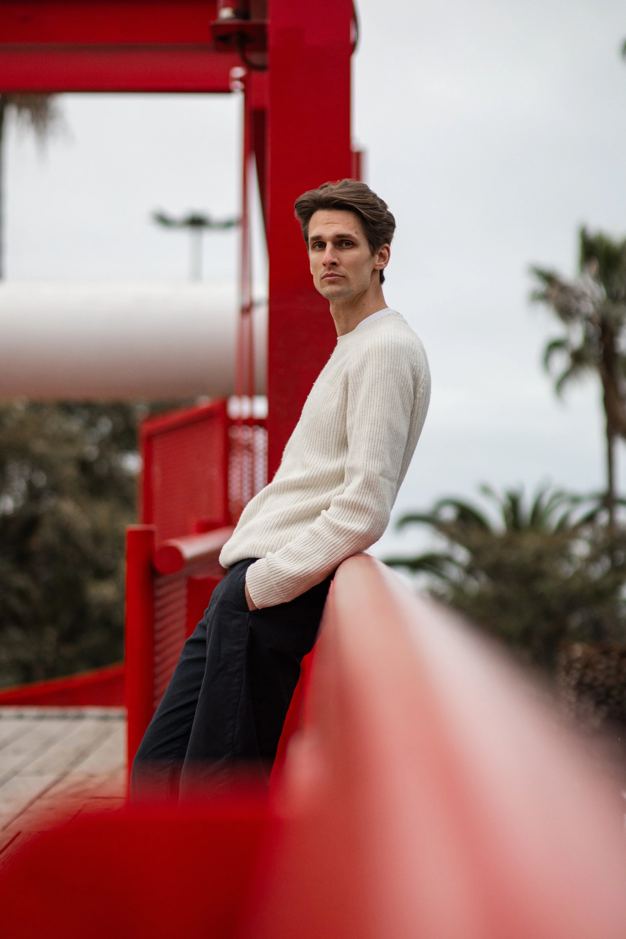 Session photo dans les rues de Barcelone