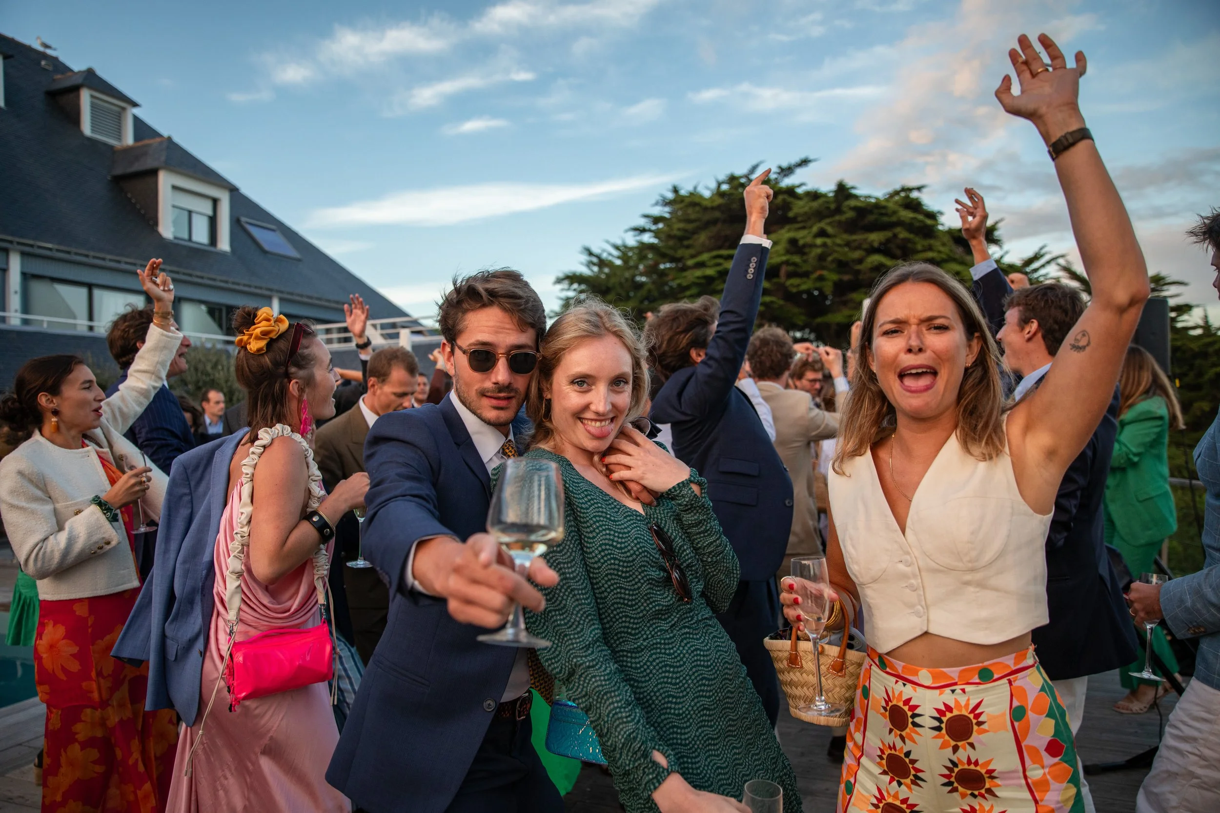 photo de mariage au cardinal à sauzon belle-île