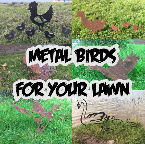 Metal Birds For Your Lawn