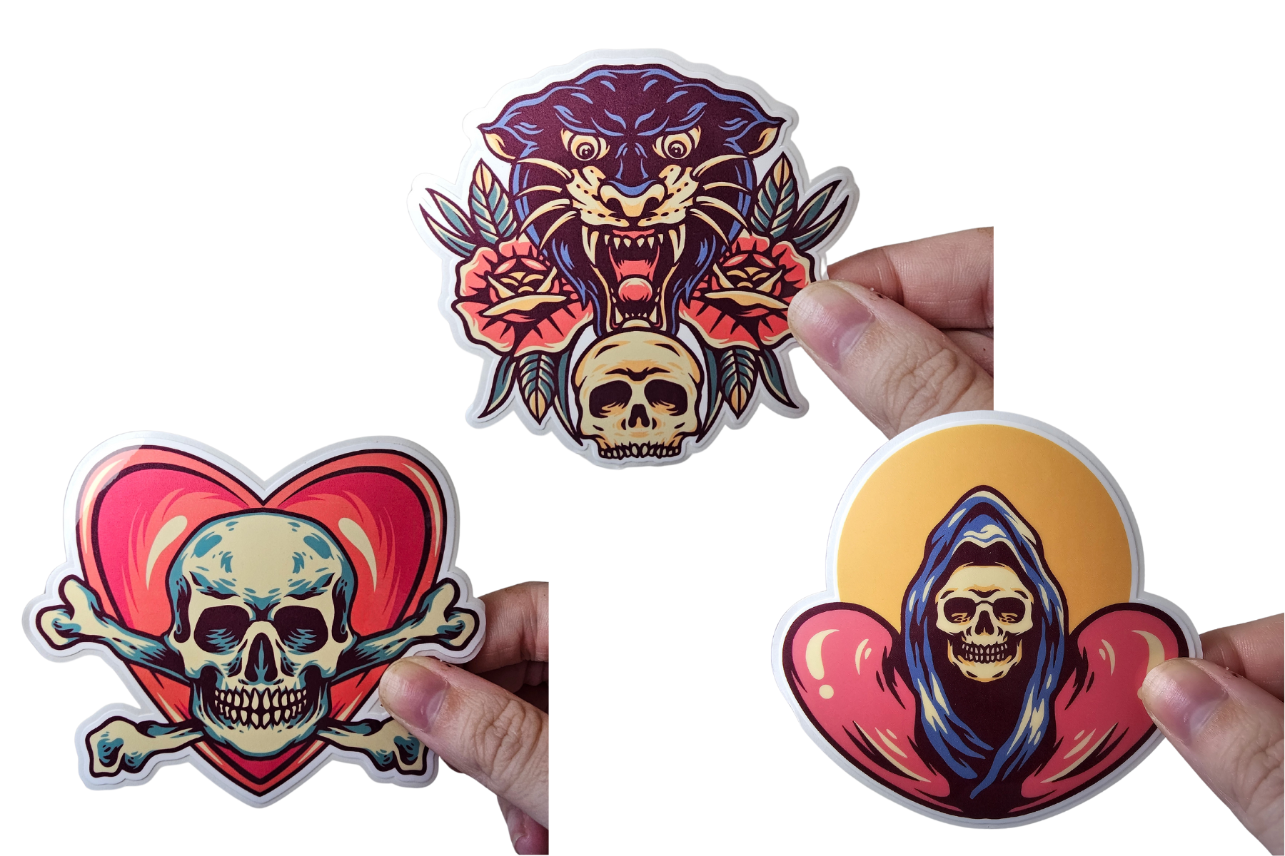 Die Cut Sticker - Skull Collection 1