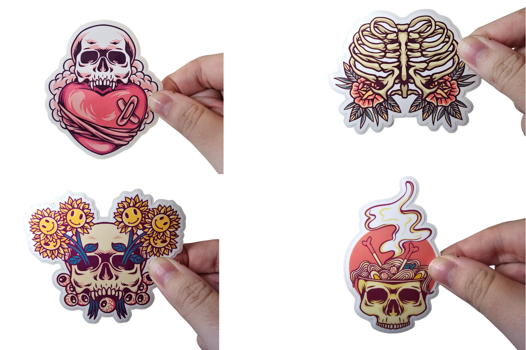 Die Cut Sticker - Skull Collection 3