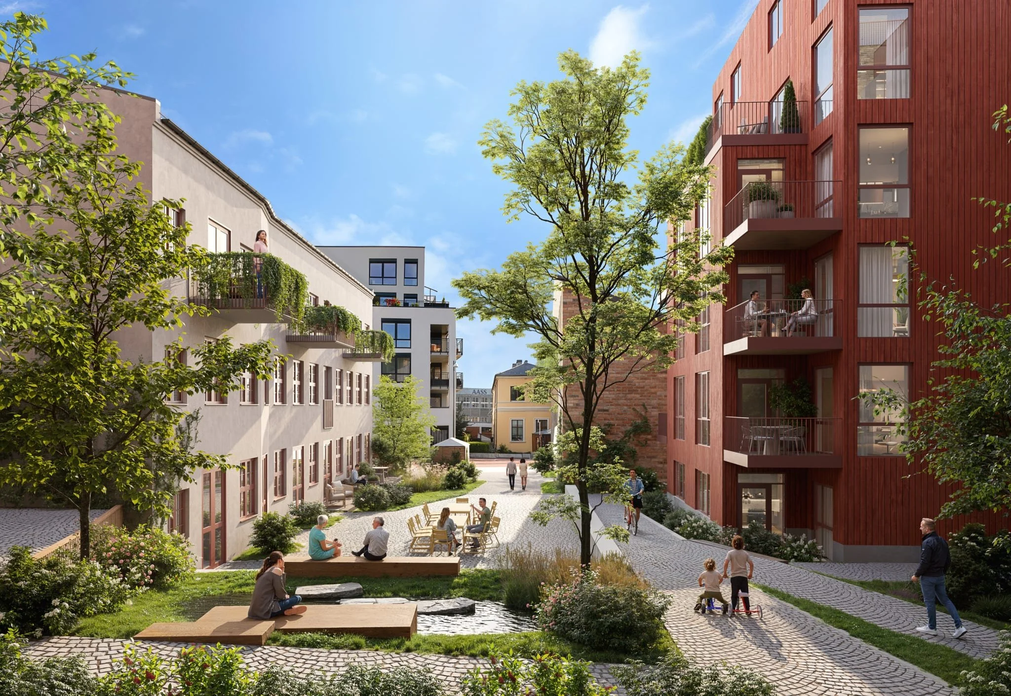 MASE Partners with Birk &amp; CO for Kvartal B62 in Drammen