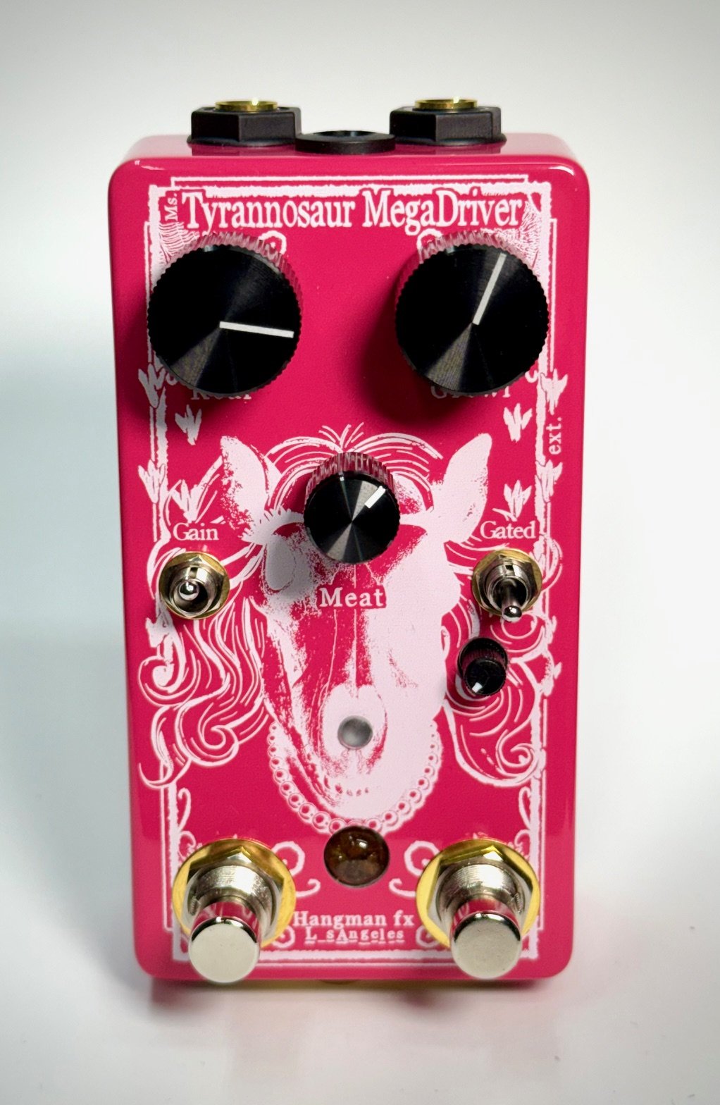 MS. TYRANNOSAUR MEGADRIVER - Odd Shoppe Special Edition (overdrive/fuzz-stortion + 2 switchable gain stages)