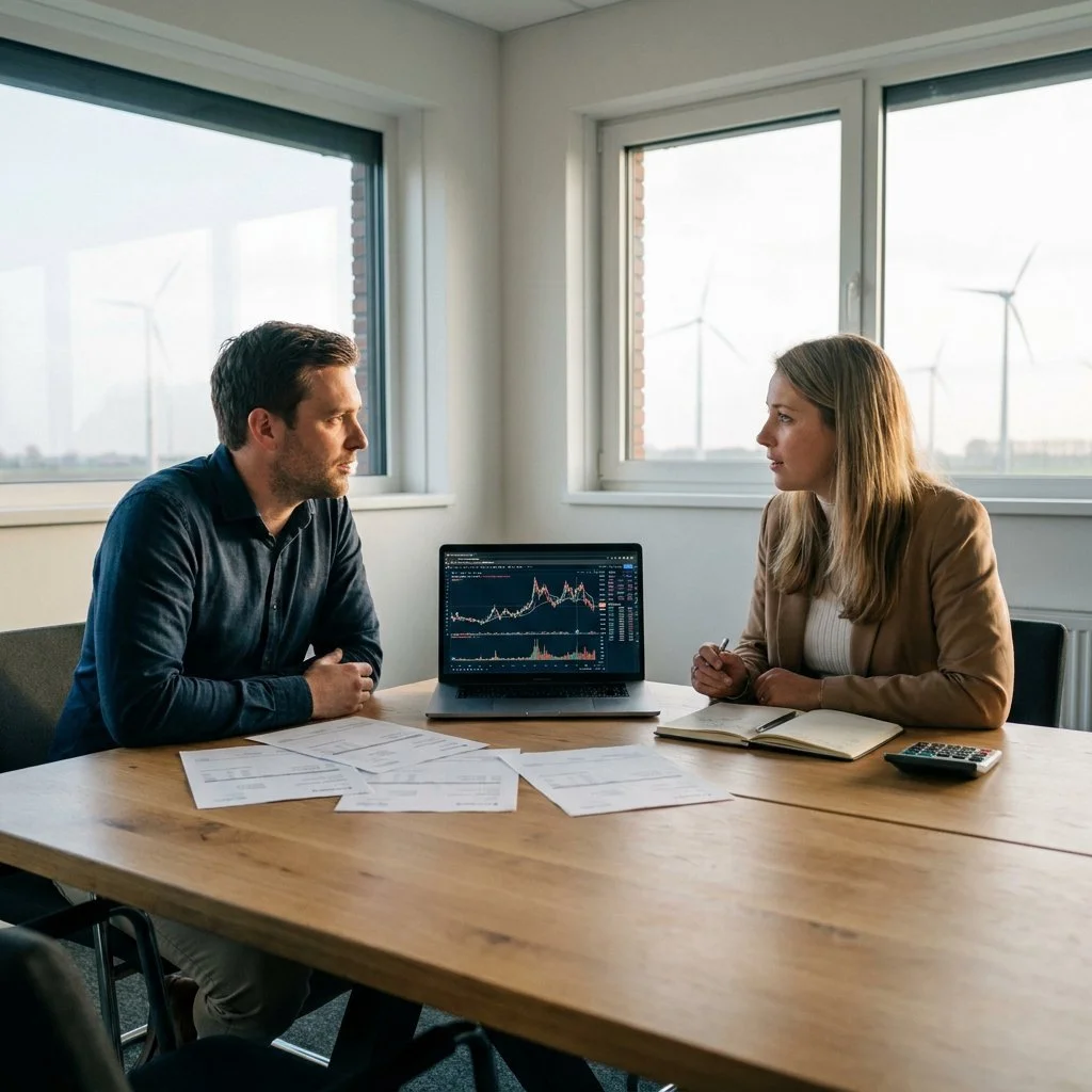 Zakelijk energiecontract vergelijken