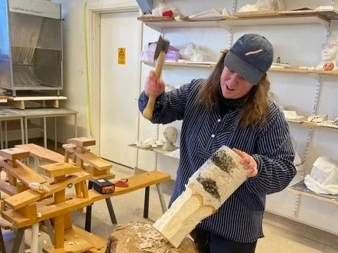 Täljhelg och höstvandring