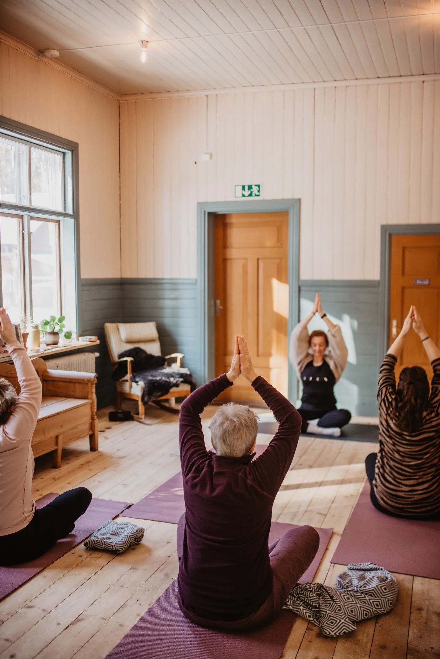 Lördagsyoga på Turistgården