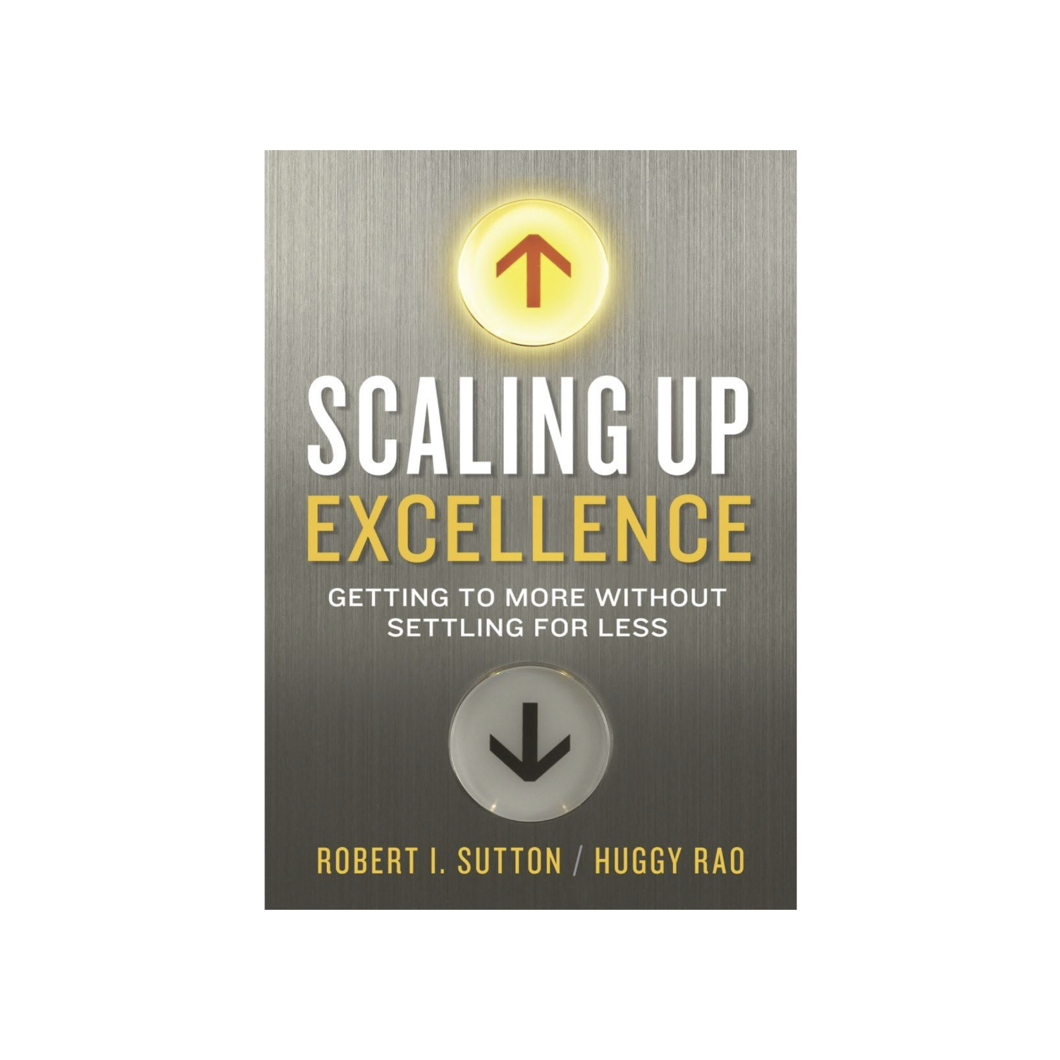 This is the book that will help you raise the bar of excellence as you scale. The frameworks helped me enormously with the scaling MIT Communication Lab. 