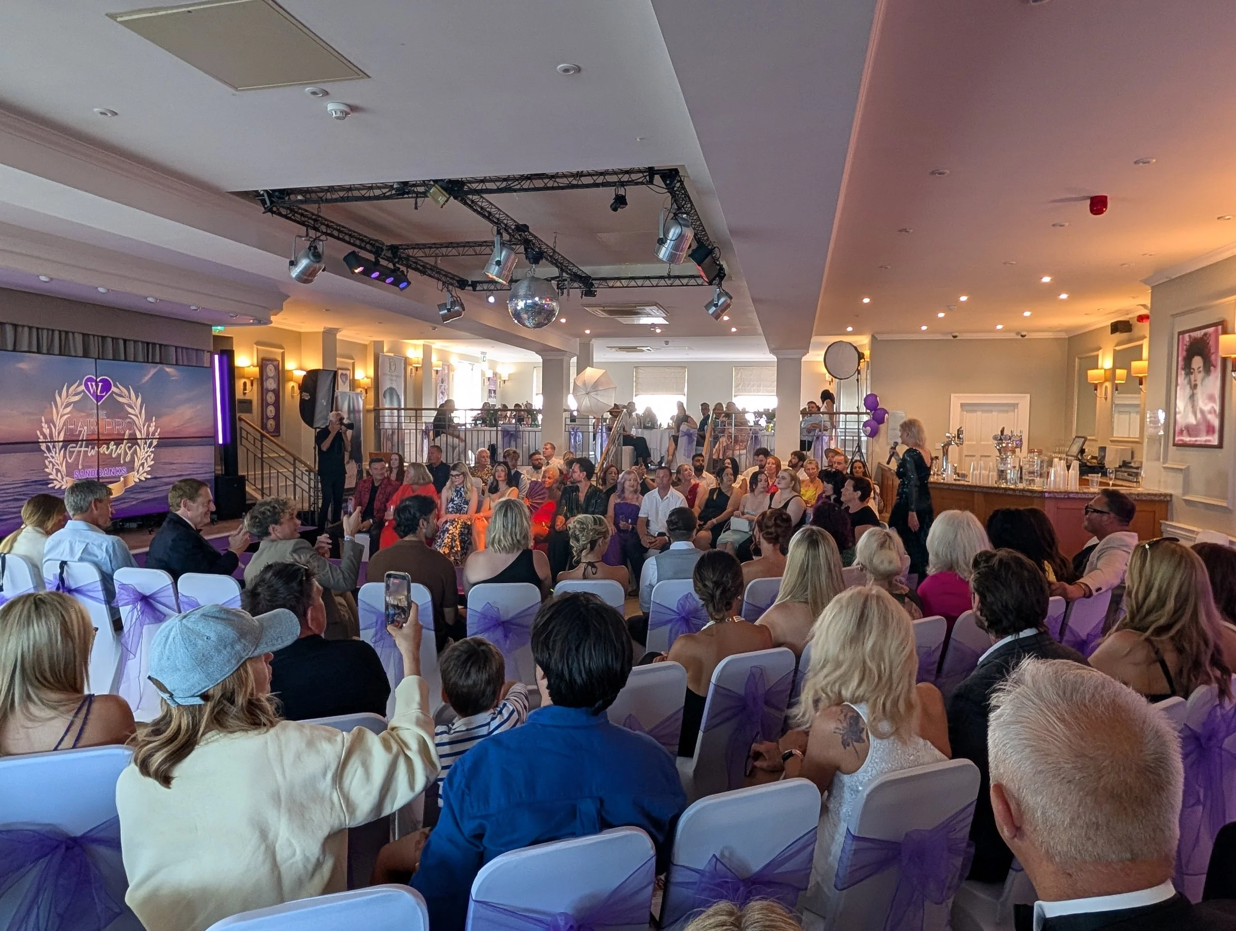 This was WELOVE's Hair Pro Awards 2026.  Resident DJ were booked to build and curate the event. From staging, to lighting, video package, music curation, event direction and DJ set at the end.