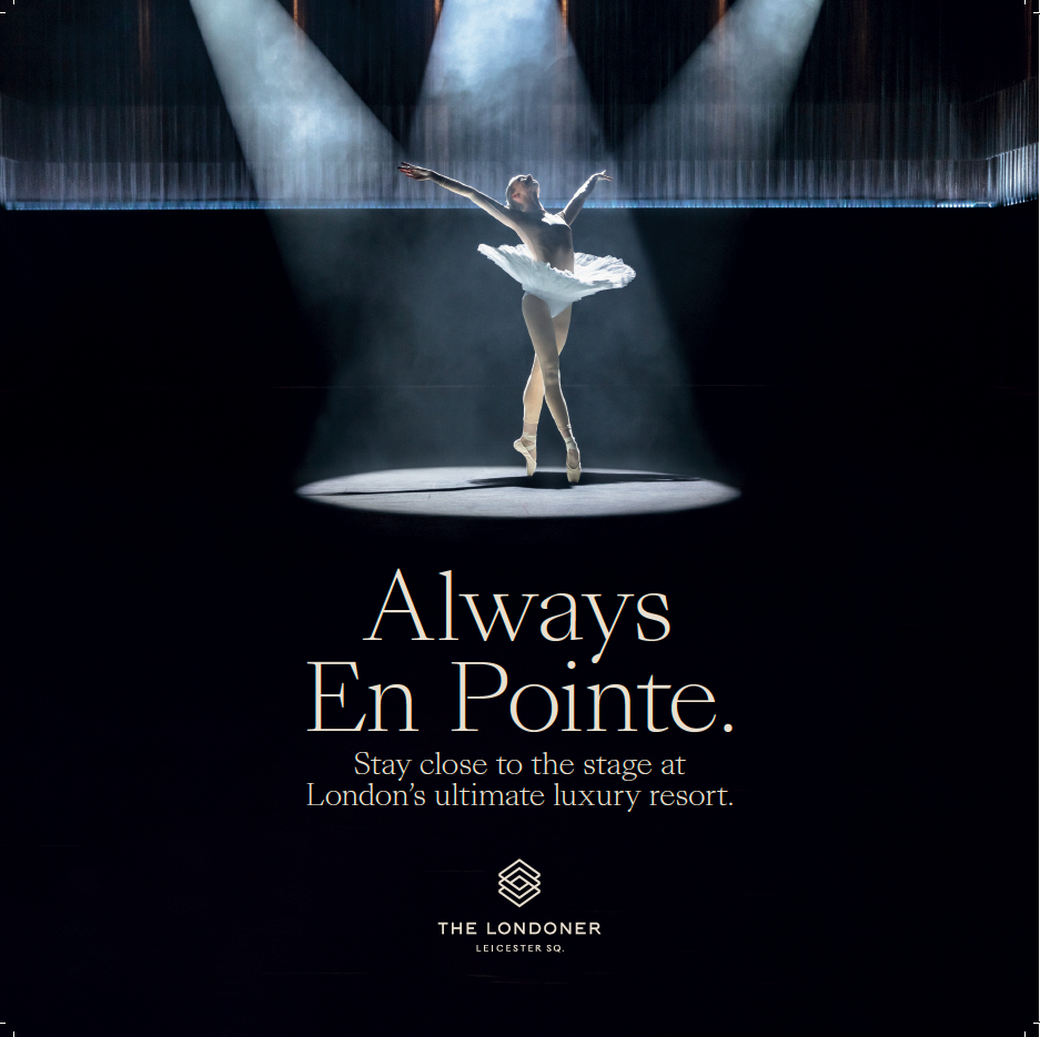 Always en pointe