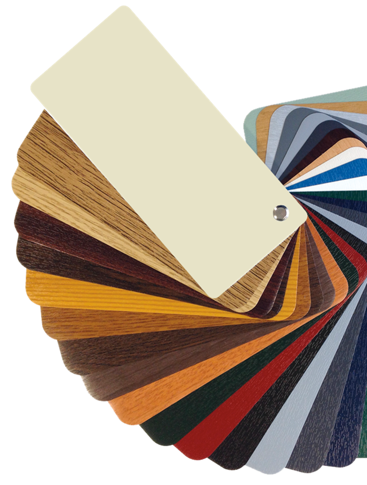 Colour swatch premium woodgrain colours