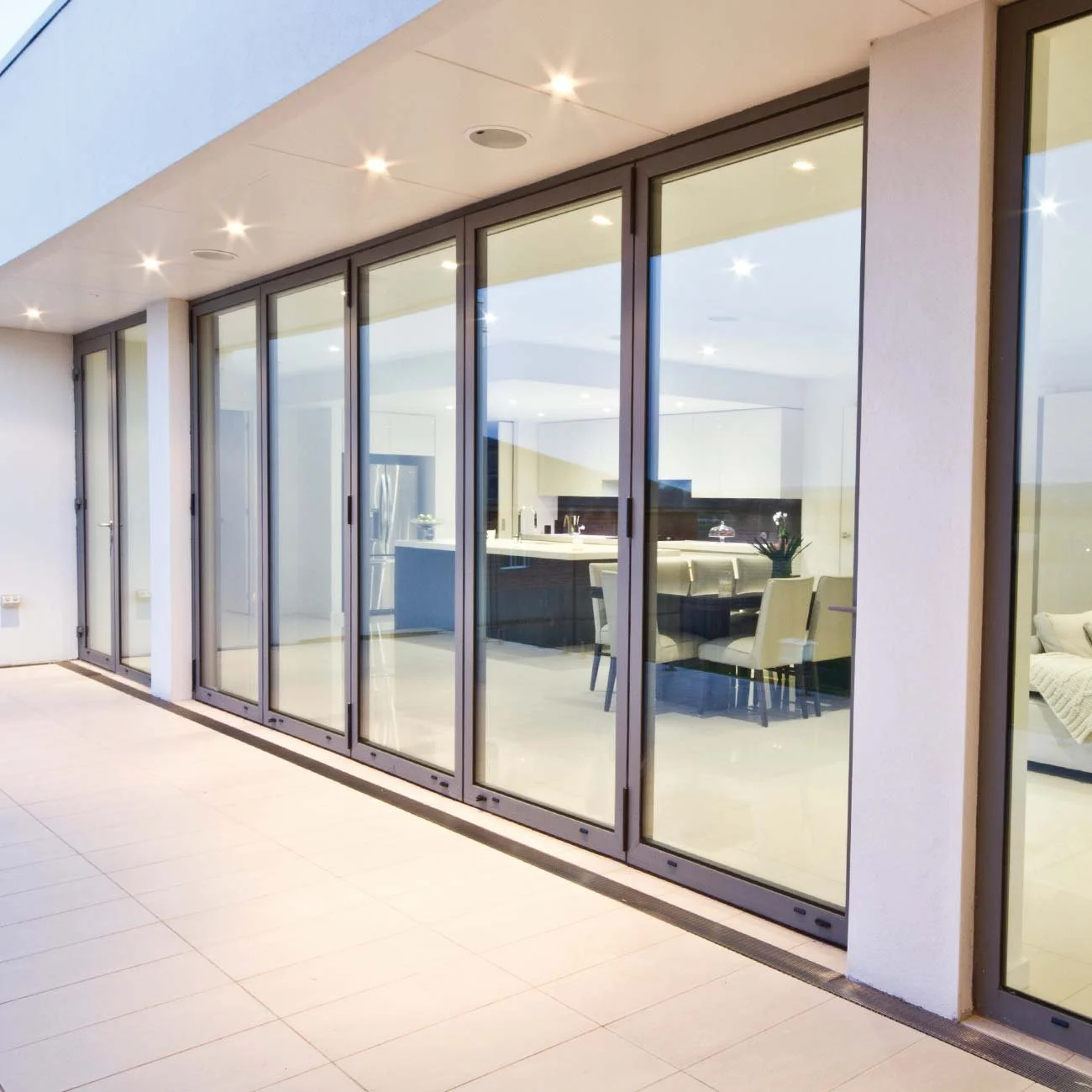 Aluminium Bi-Fold Door Premium Secure Profile