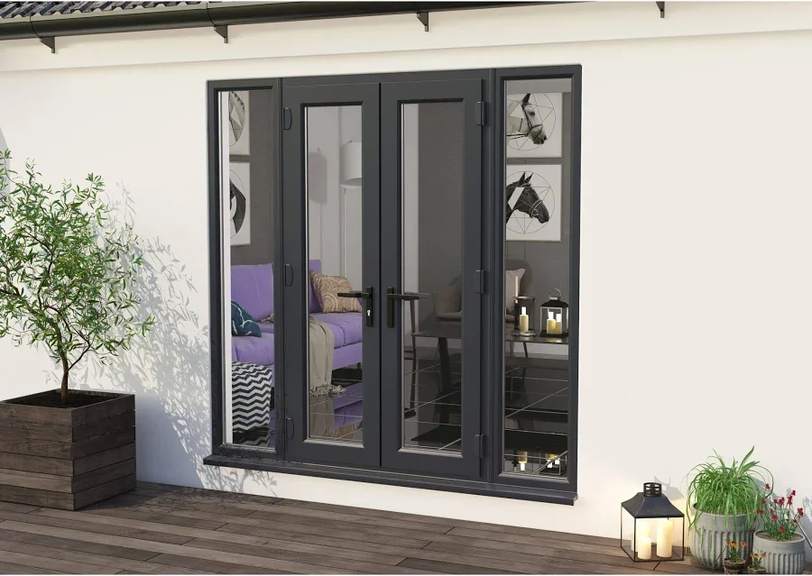 Anthracite UPVC Door Patio