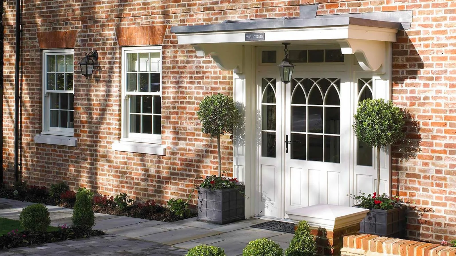 Timber Entrance Door White