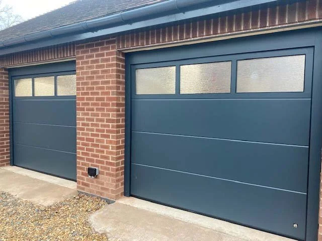 Sectional Garage Door Blue