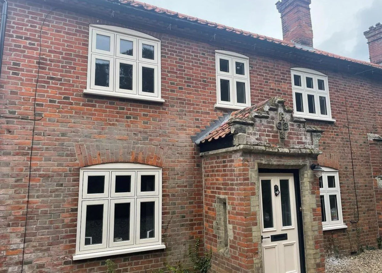 R& Residency Timber Effect UPVC Window