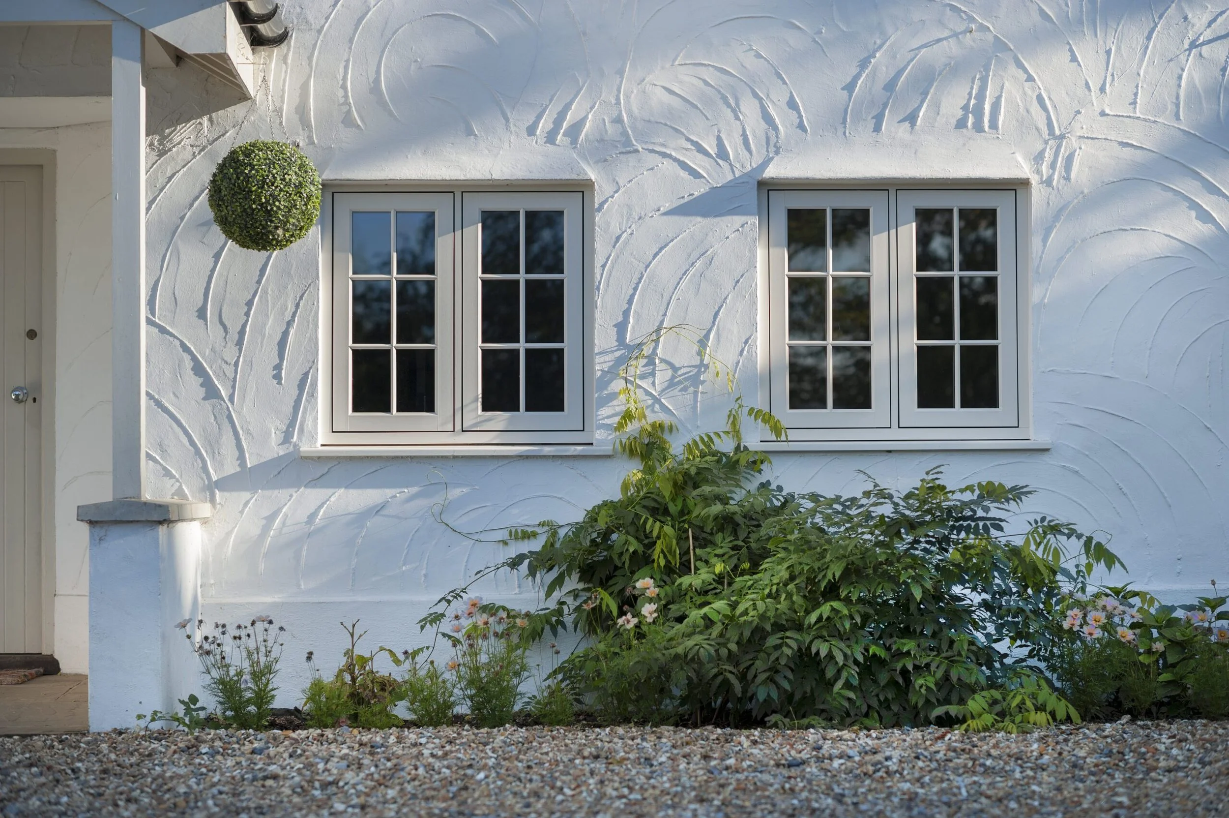 R9 Residency Windows Timber Effect Cream Colour UPVC