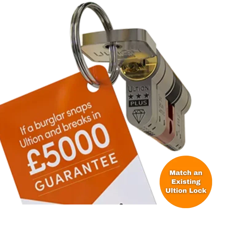 Ultion 3★ PLUS Euro Cylinder Lock £5000 Guarantee