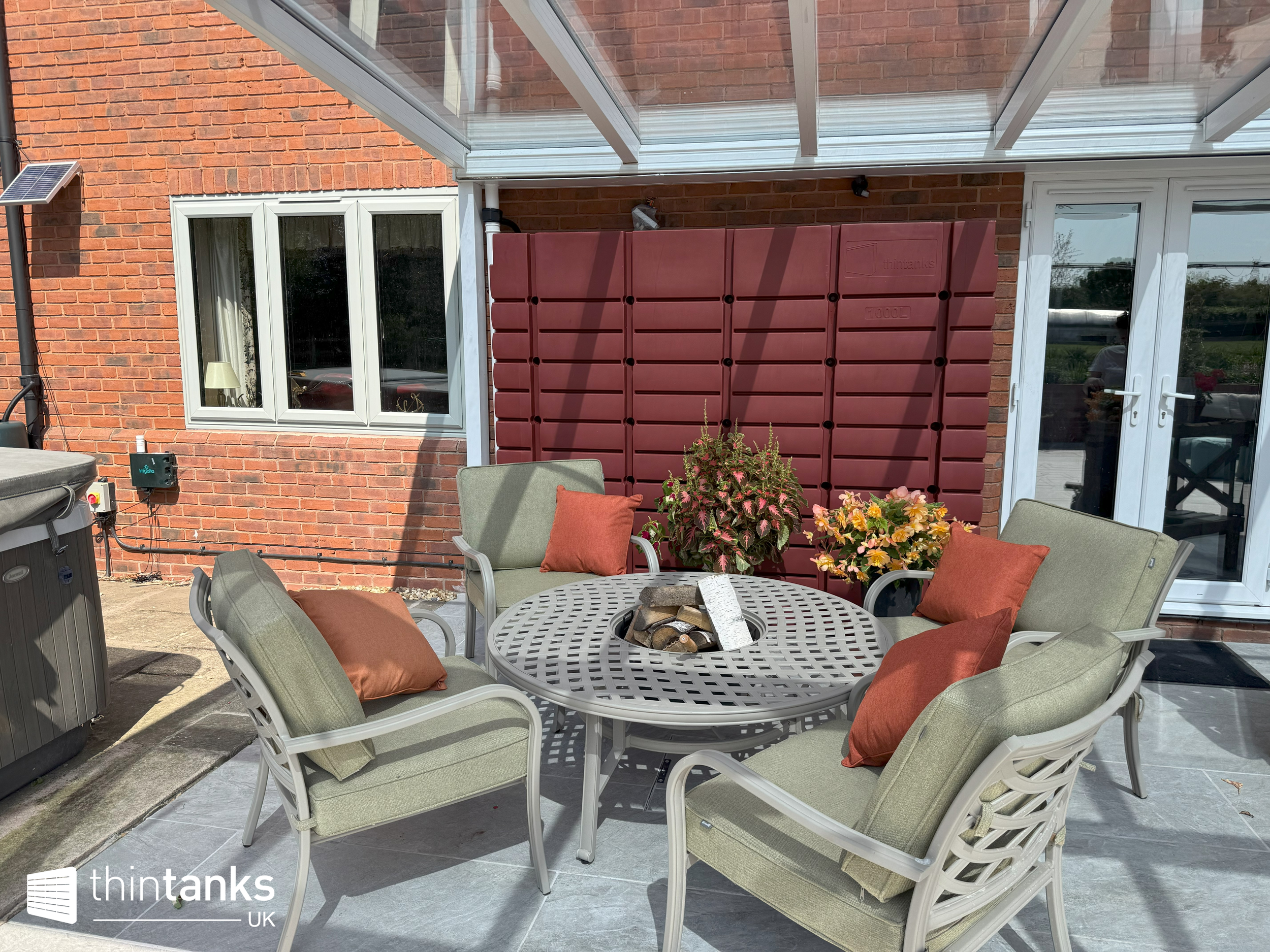 ThinTank installation that disappears into the background