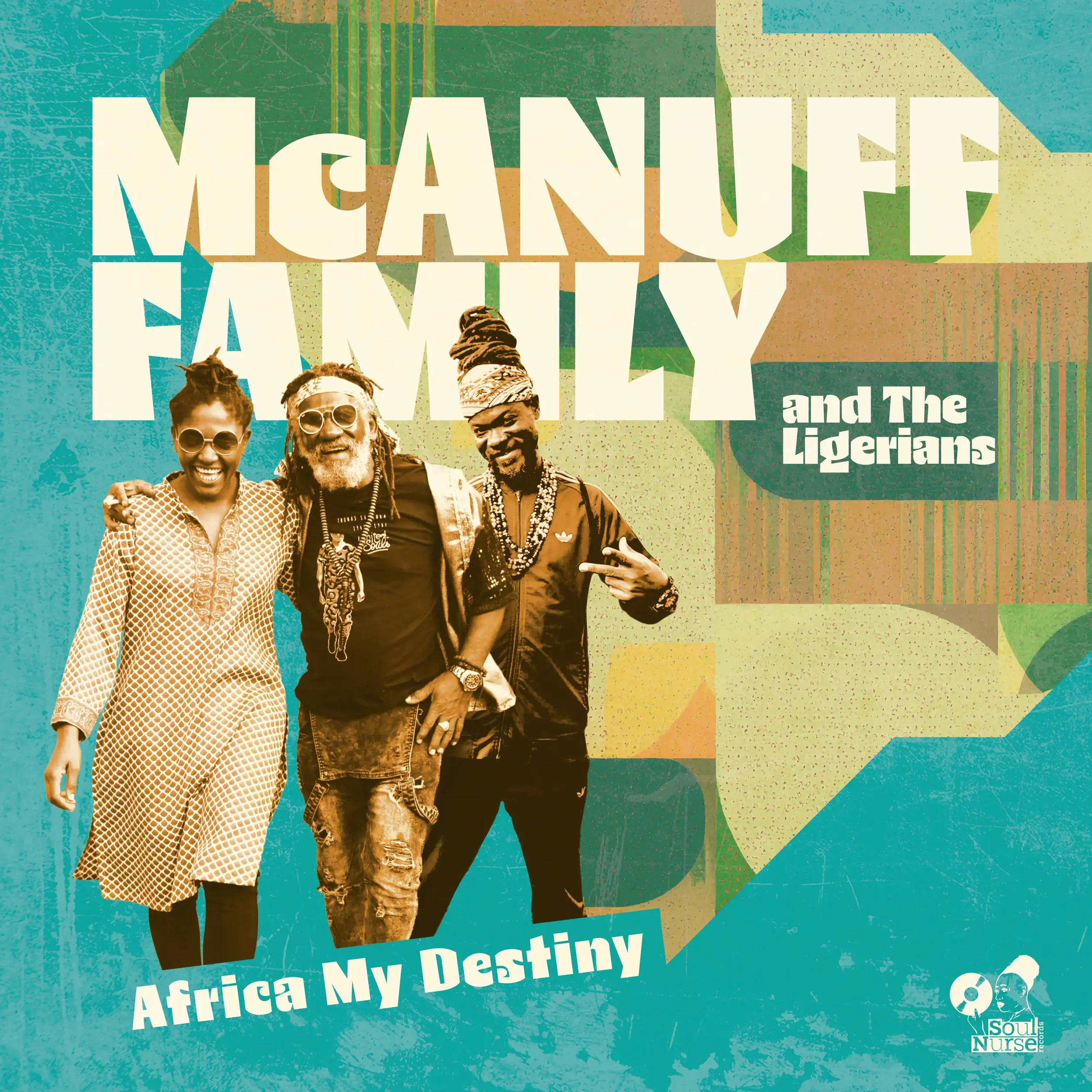 McAnuff Family & The Ligerians AFRICA MY DESTINY LP 12" Ltd. Ed.