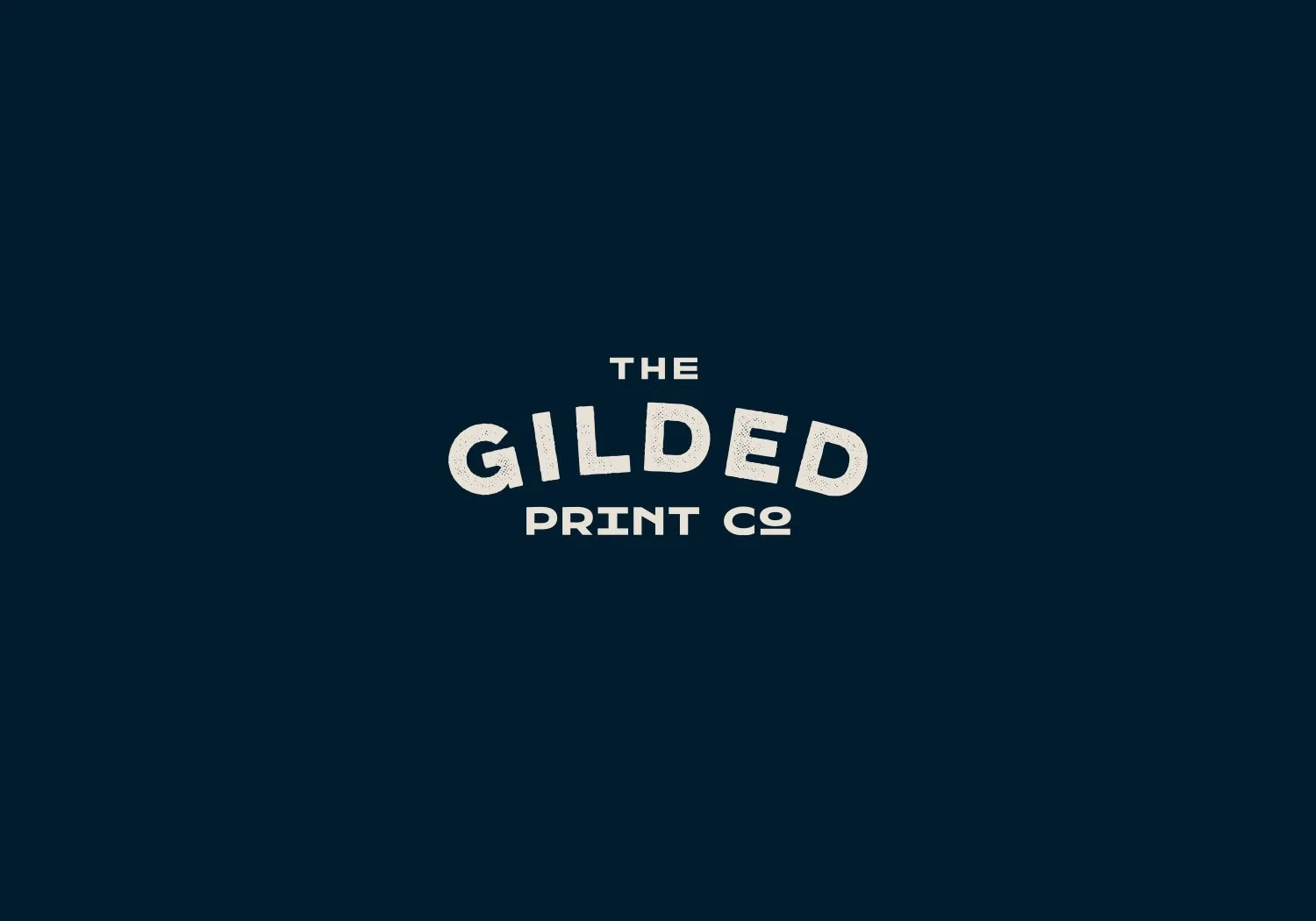 Custom logo for screenprint company