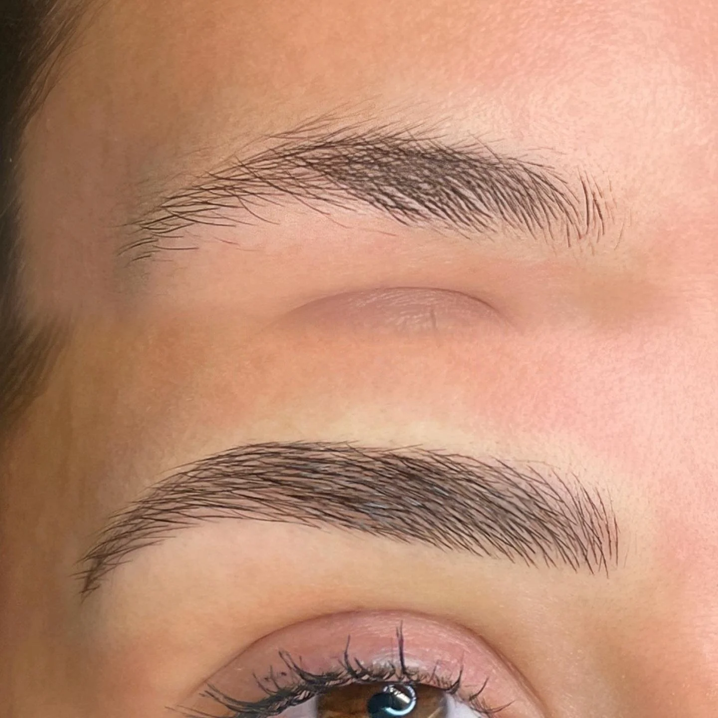 Healed microblading brows by Tiarne Jaye Beauty, Sydney