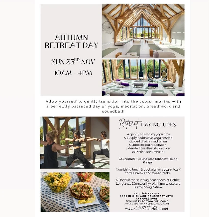 For a while I've been keeping my eyes and ears peeled for the perfect place to run Retreat Days, that are inspiring as a space, within easy reach of Totnes, but also rural. @gather_studio_devon in Cornworthy, near Totnes seems to be the perfect answe