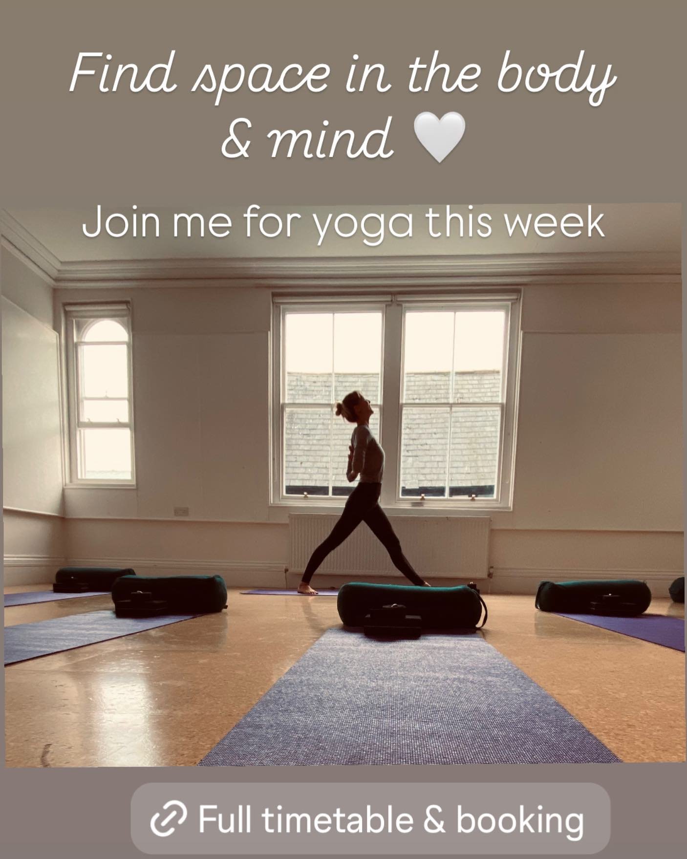 🤩 NEW TOTNES THURSDAY AM CLASS 🤩

Join me in a class this week 🙌⭐️

https://www.yogajadefranklin.com/timetable
(Link in bio) 

⭐️

All classes &pound;11 drop in or &pound;10/&pound;9 with class pass 

MONDAY
6:30-7:30pm, Marldon
Insight Vinyasa Yo