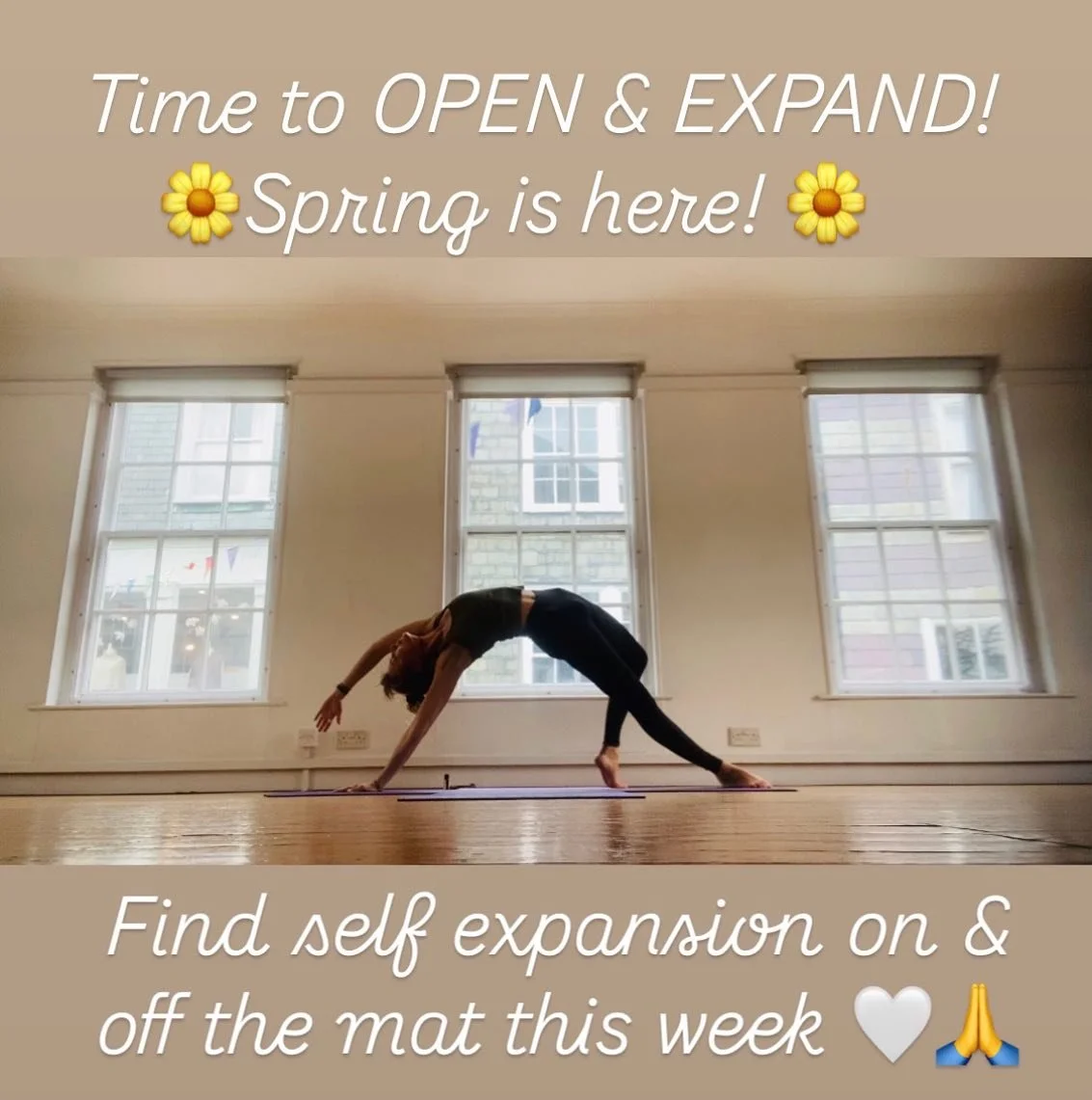 Join me in a class to feel a sense of freedom and expansion in your body &amp; being this week 🙌⭐️

https://www.yogajadefranklin.com/timetable
(Link in bio) 

⭐️

All classes &pound;11 drop in or &pound;10/&pound;9 with class pass 

MONDAY
6:30-7:30