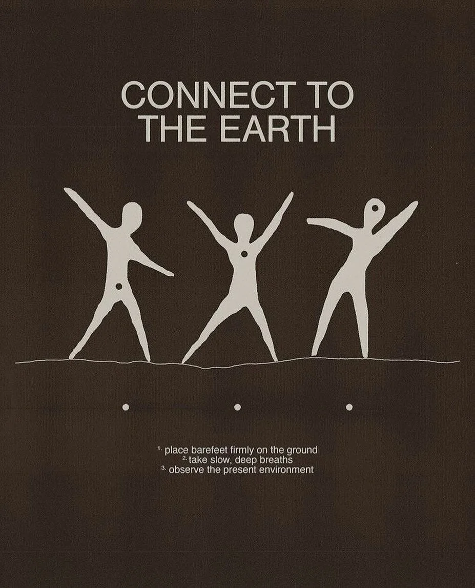 I am where my feet are.