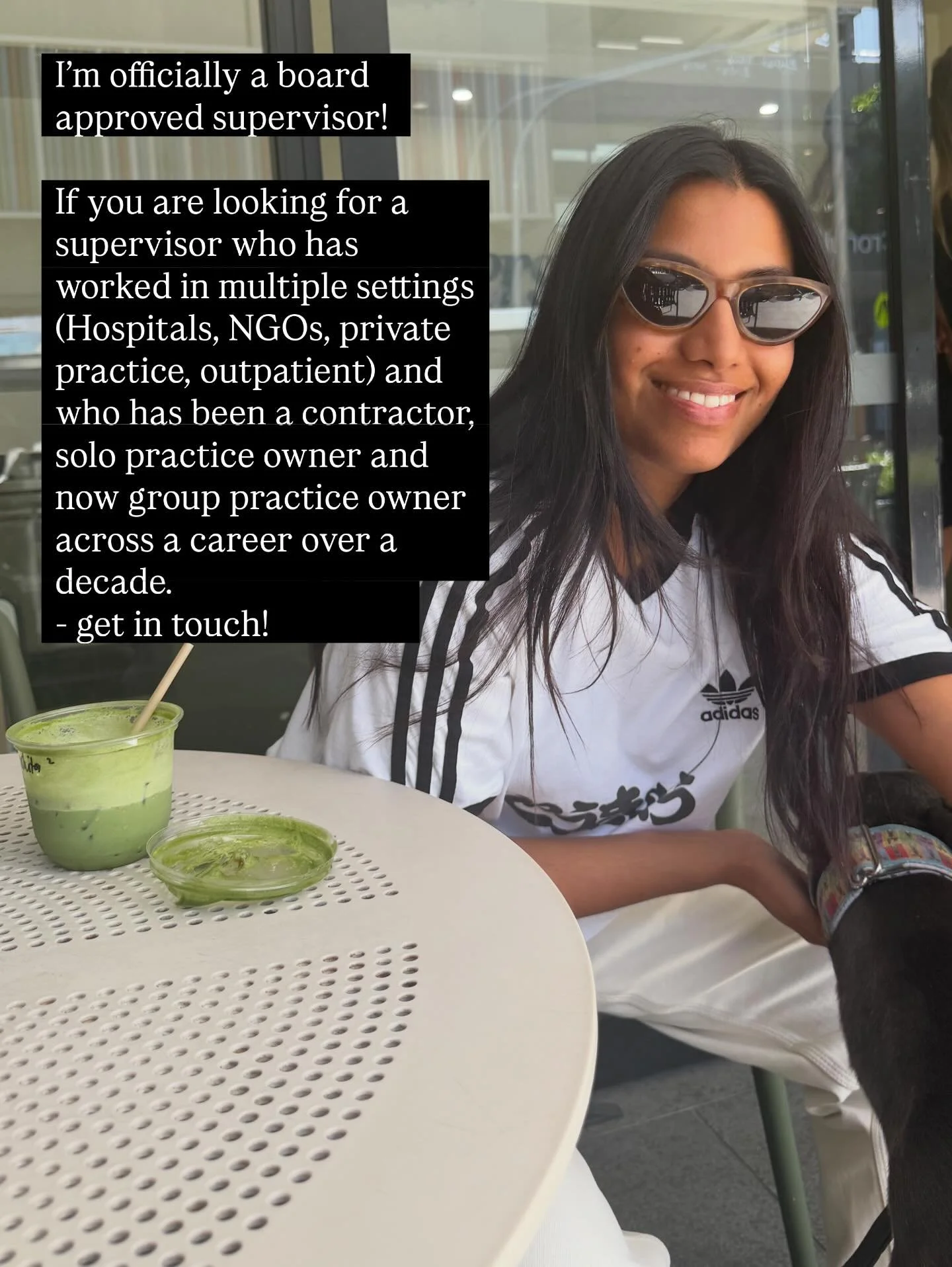 Always had it on the career bucket list to become a board approved supervisor. Something I felt was always reserved for people who had been working for a longggg time and had enough experience and then one day I realised, wait.. I think that&rsquo;s 