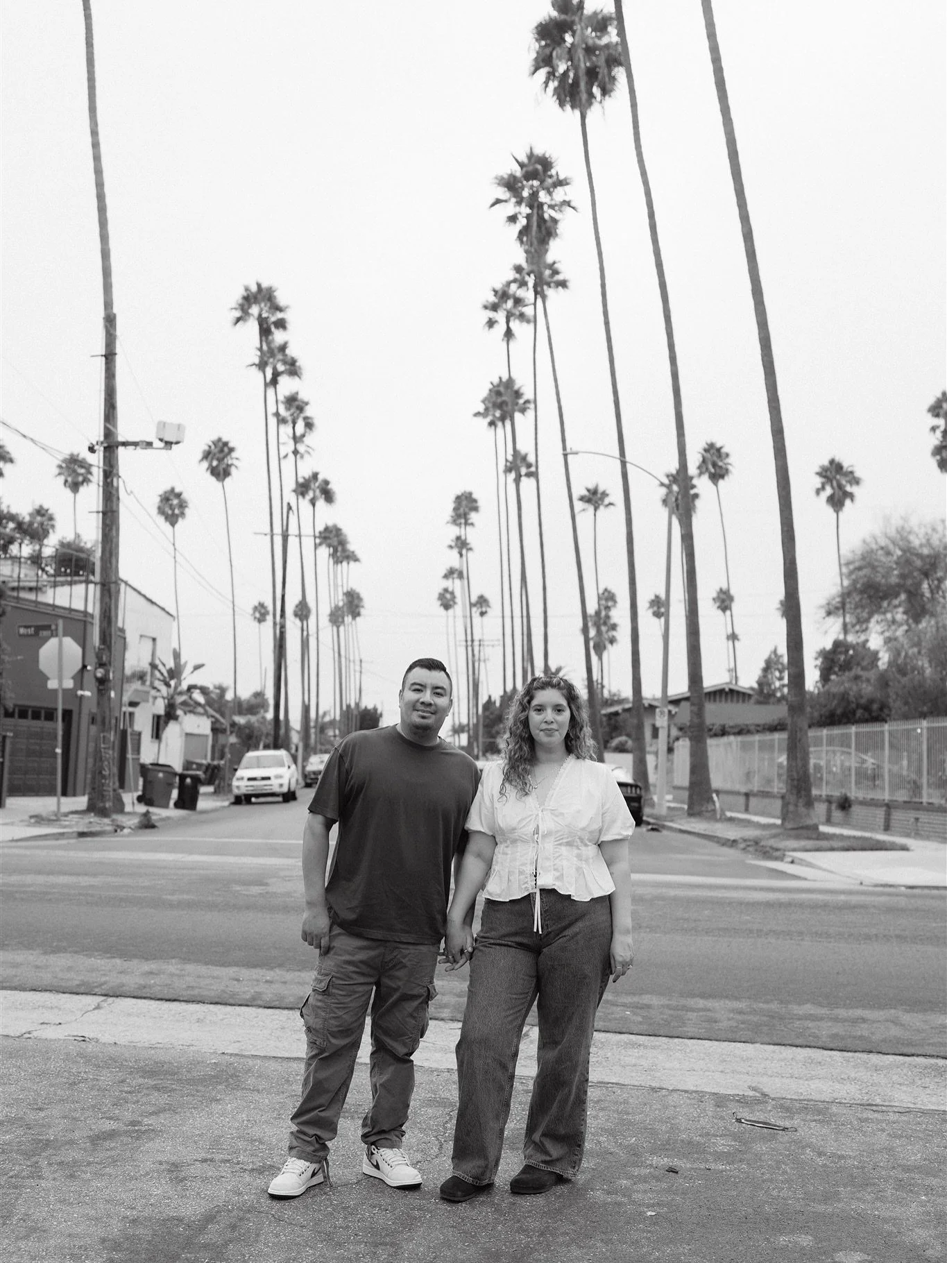 A 5 year anniversary session at their home in LA 💛