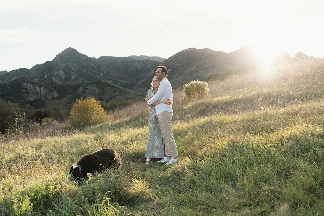 Juliana, Alec &amp; their sweet pup 🤍