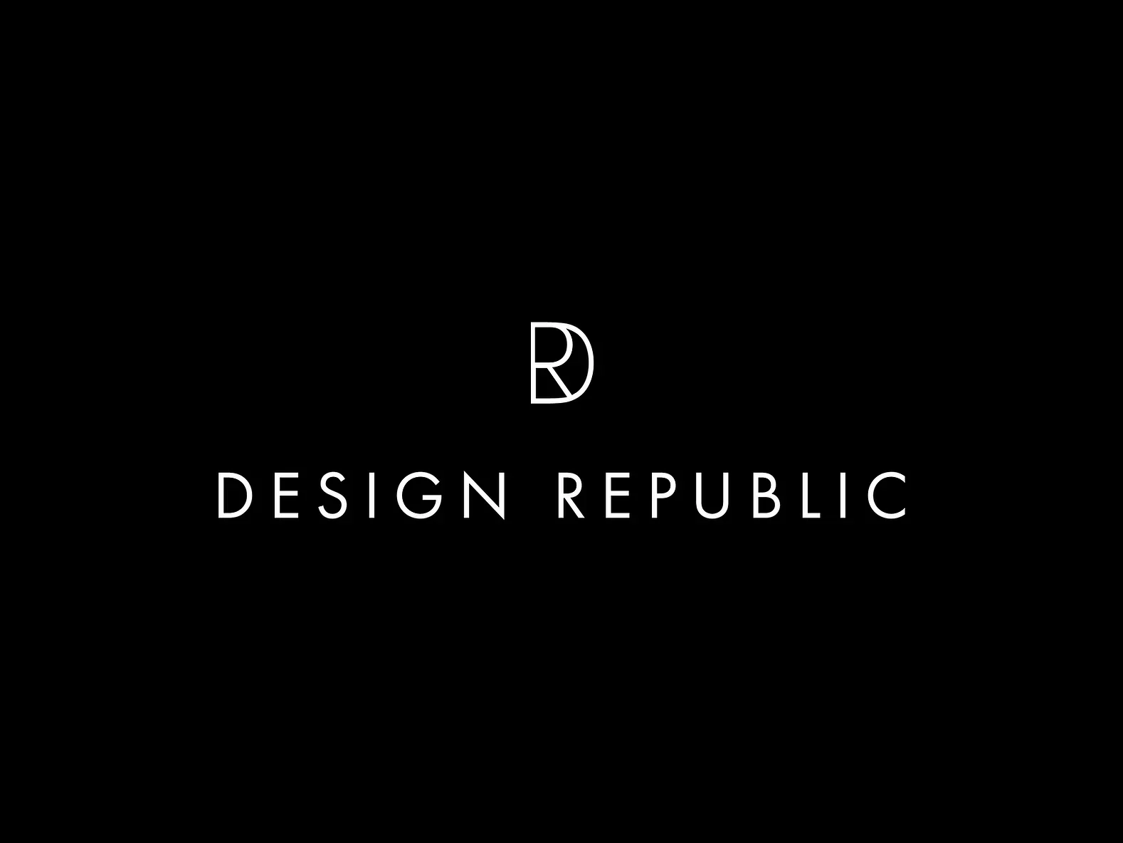 Design Republic logo and branding design, Dubai, UAE