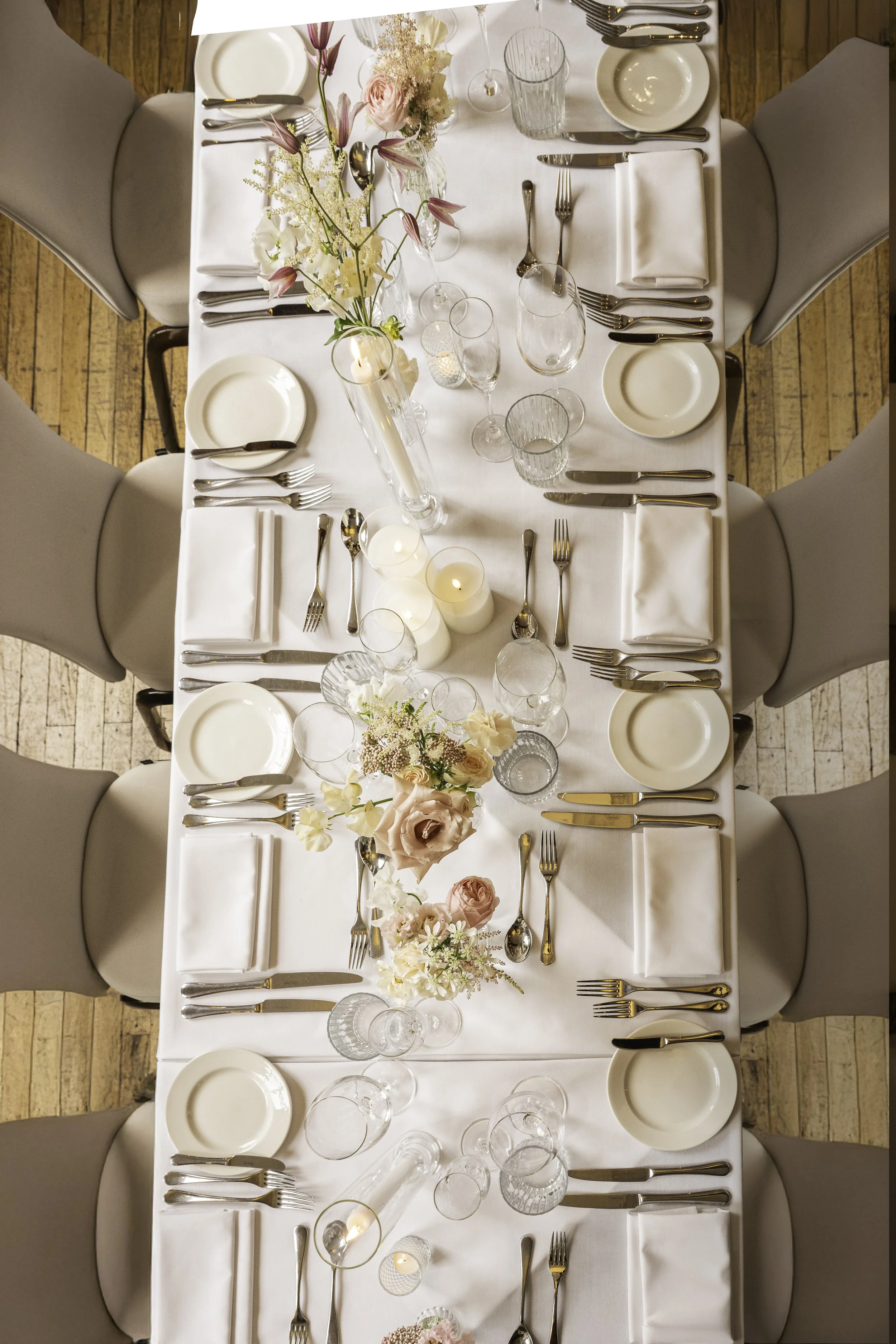 Luxury table scape event flowers town hall hotel london .jpg