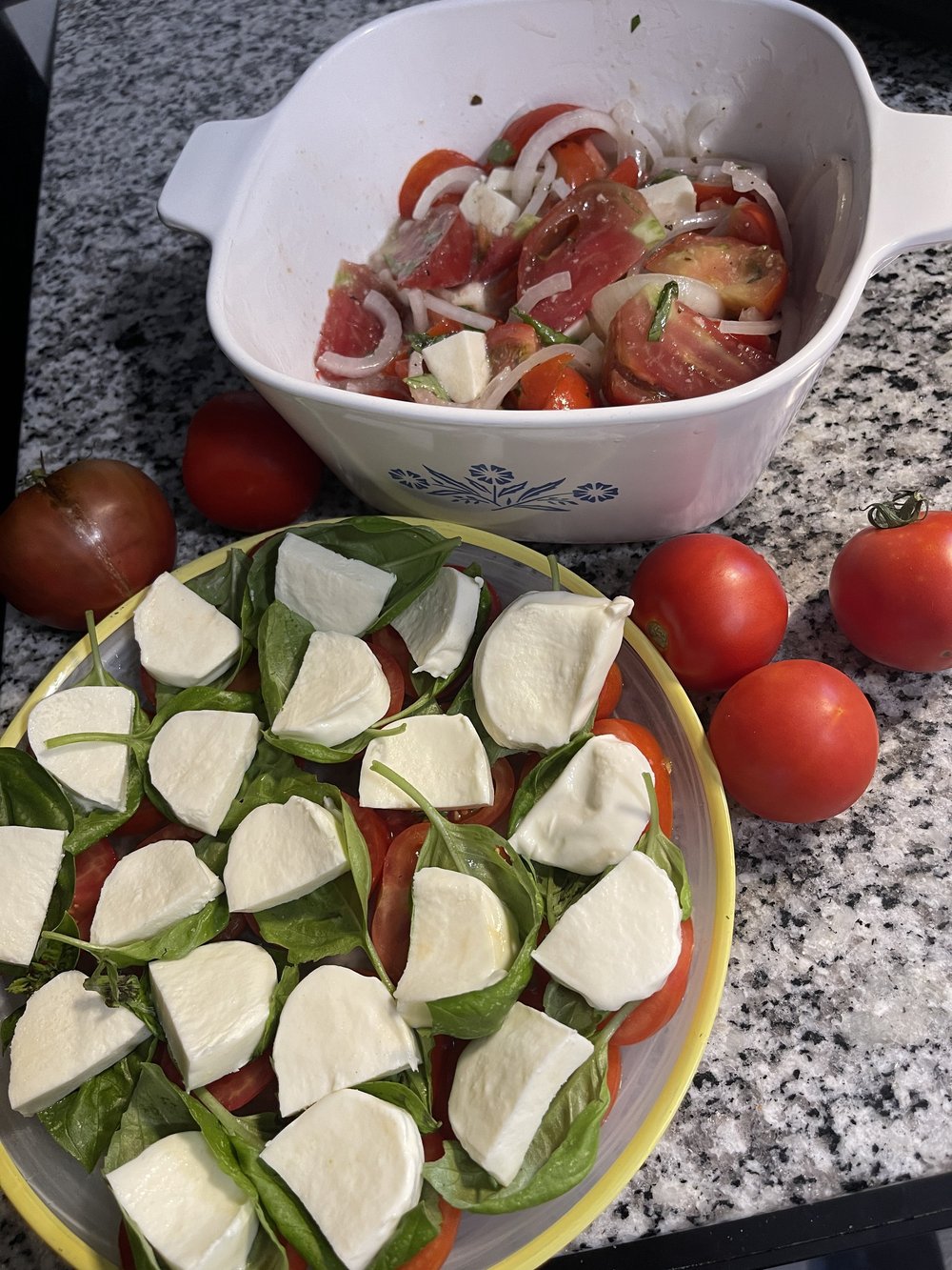  Townsend proved you can get a lot of produce out of a small space. Tomatoes, strawberries, jalapeños, green onions and herbs have fed the family all summer long. 