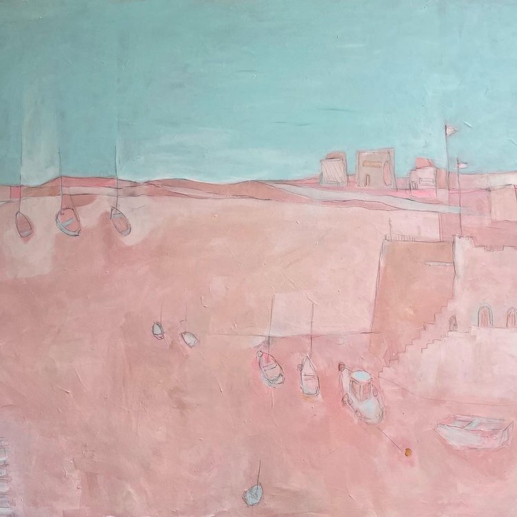 Jo_Hathaway_Harbour_Dusk_130x110cm_acryliconcanvas_framed2.jpeg