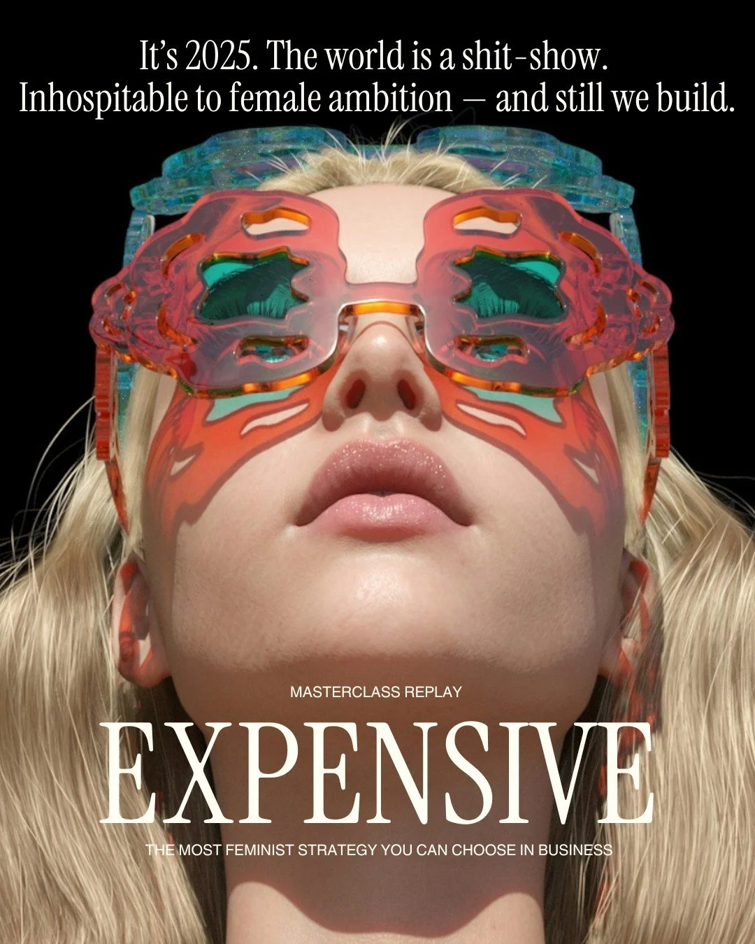Hey Wild Ones

We ran the &quot;Expensive&quot; masterclass yesterday.  It was epic we had over 130 sign-ups and I've had some brilliant conversations over the last 24hrs with the women who came.

We talked about:

- The power of brand to actively po
