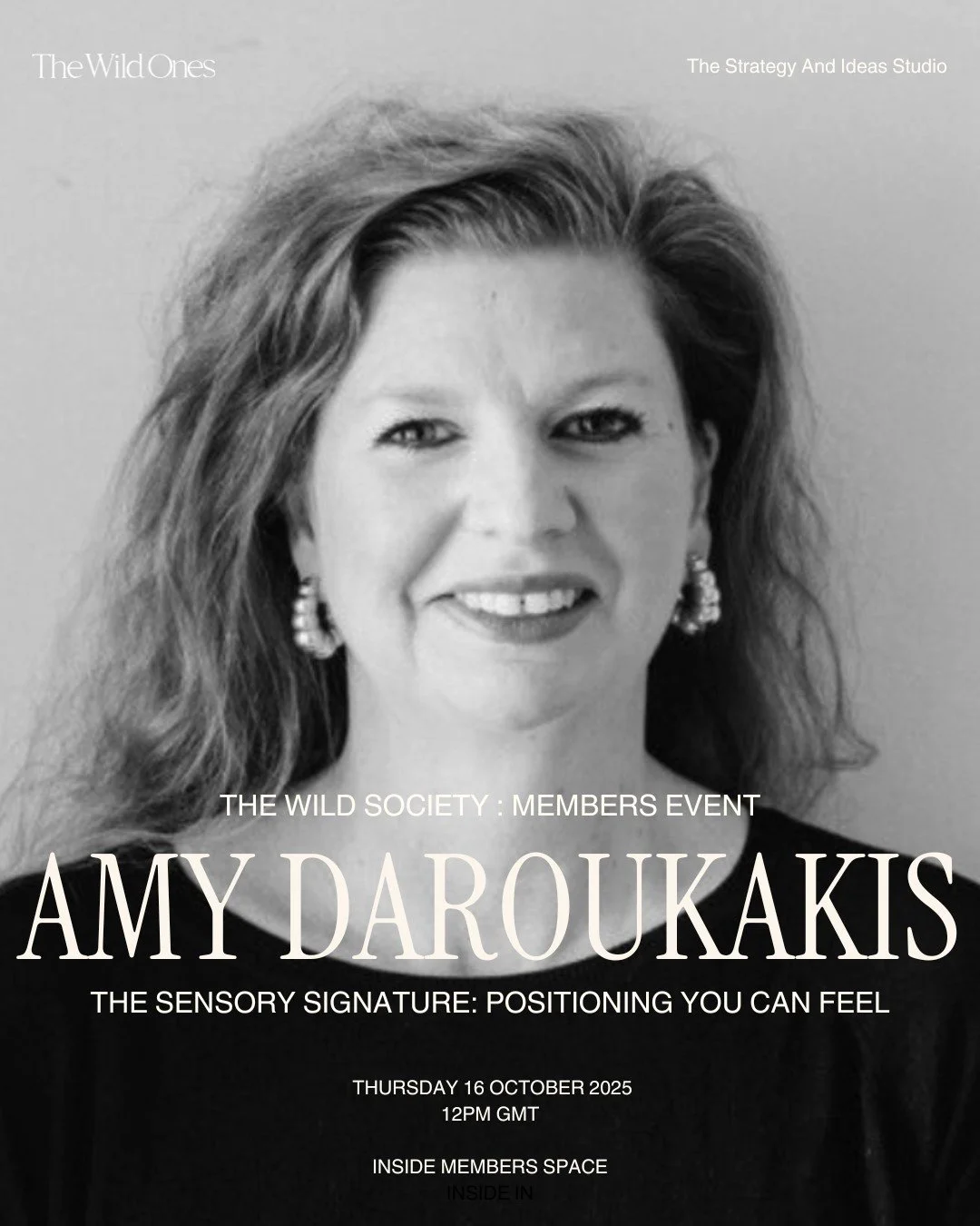 One of the most exciting parts of The Wild Society is the Guest Seat &mdash; where we bring in cultural thinkers and provocateurs to spark new ways of seeing and building.

Our first Guest Seat is with Amy Daroukakis, Global Cultural Strategist and c