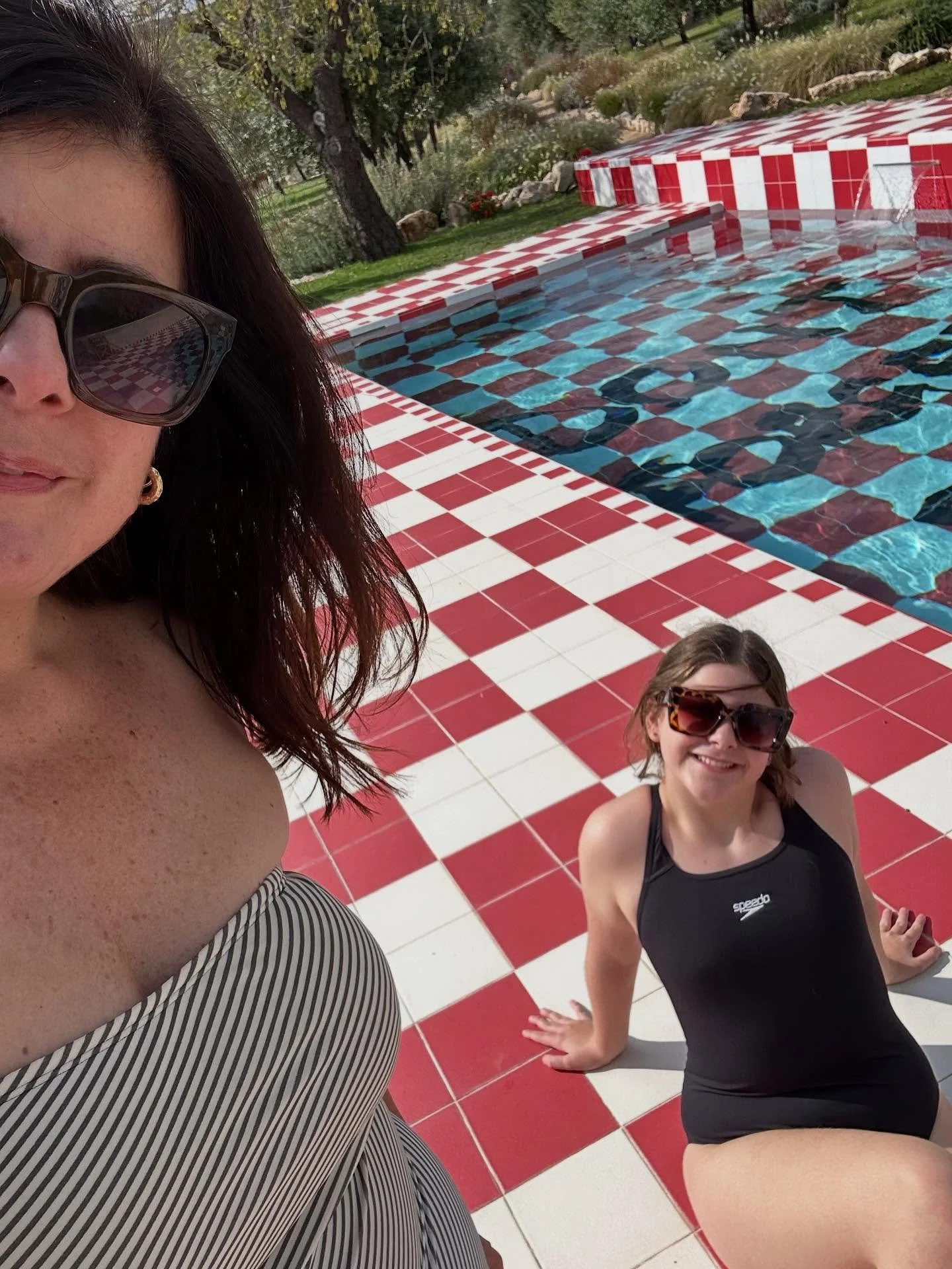 Lovely little half term break in Sicily with the tween. 

We stayed on an olive grove during the olive harvest, swam in the sea, I stuck my brave pants on and hired a car, we ate a lot of calamari and gelato and nailed a whole season of &ldquo;The Ro