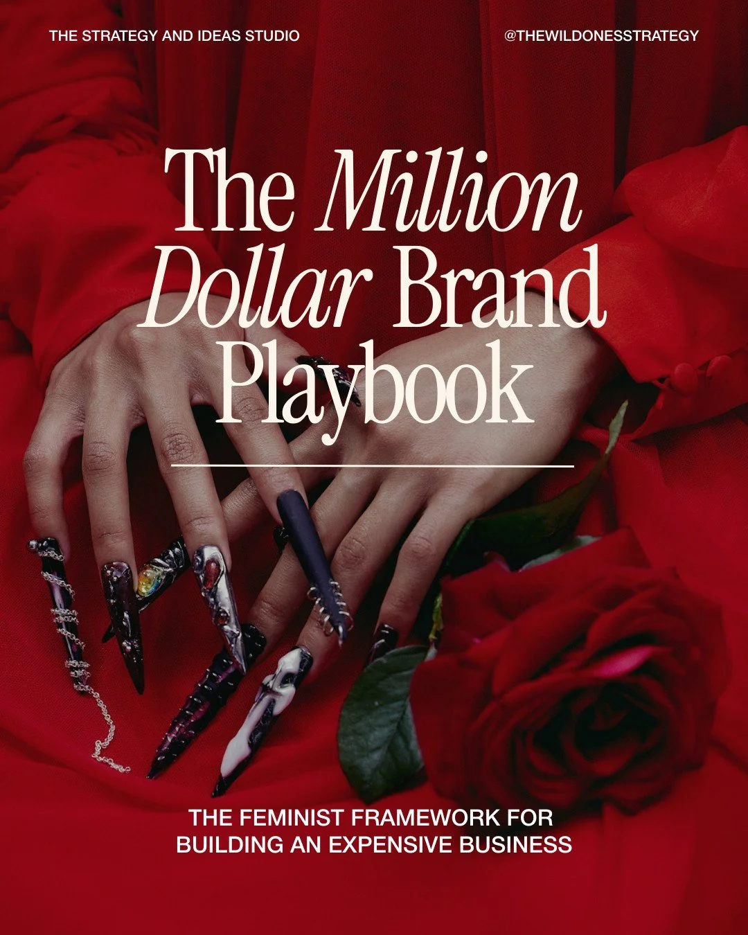 If you know you're sitting on something bigger than your brand or business currently communicates&hellip; Start here.

The Million Dollar Brand Playbook walks you through the exact framework I use in my high-value client work &mdash; to reposition br
