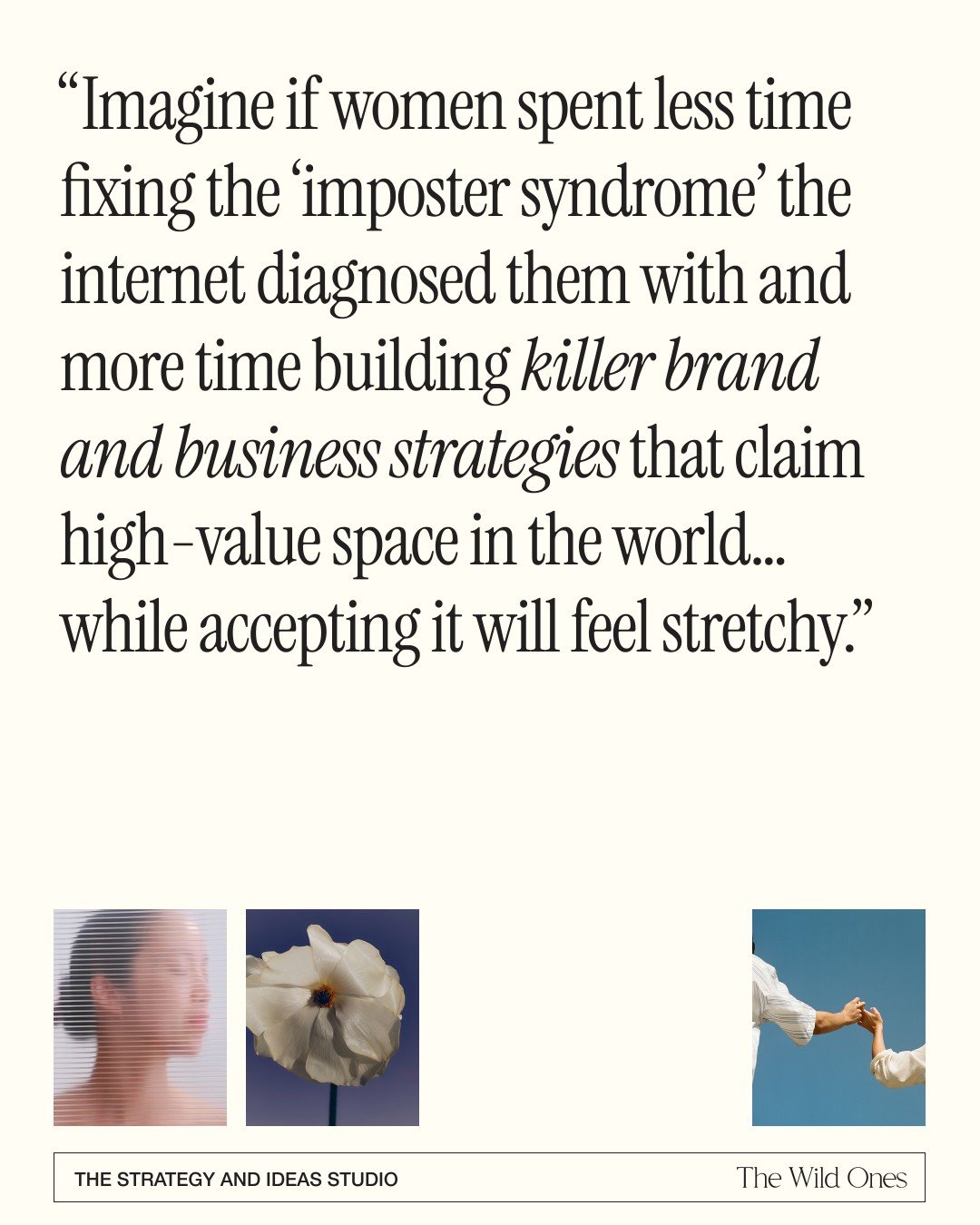 The internet has spent a decade telling women they&rsquo;re the problem.
Not ready enough. Not confident enough. Not healed enough.
As if every moment of self-doubt is a pathology to fix rather than a sign you&rsquo;re expanding.

Here&rsquo;s the re