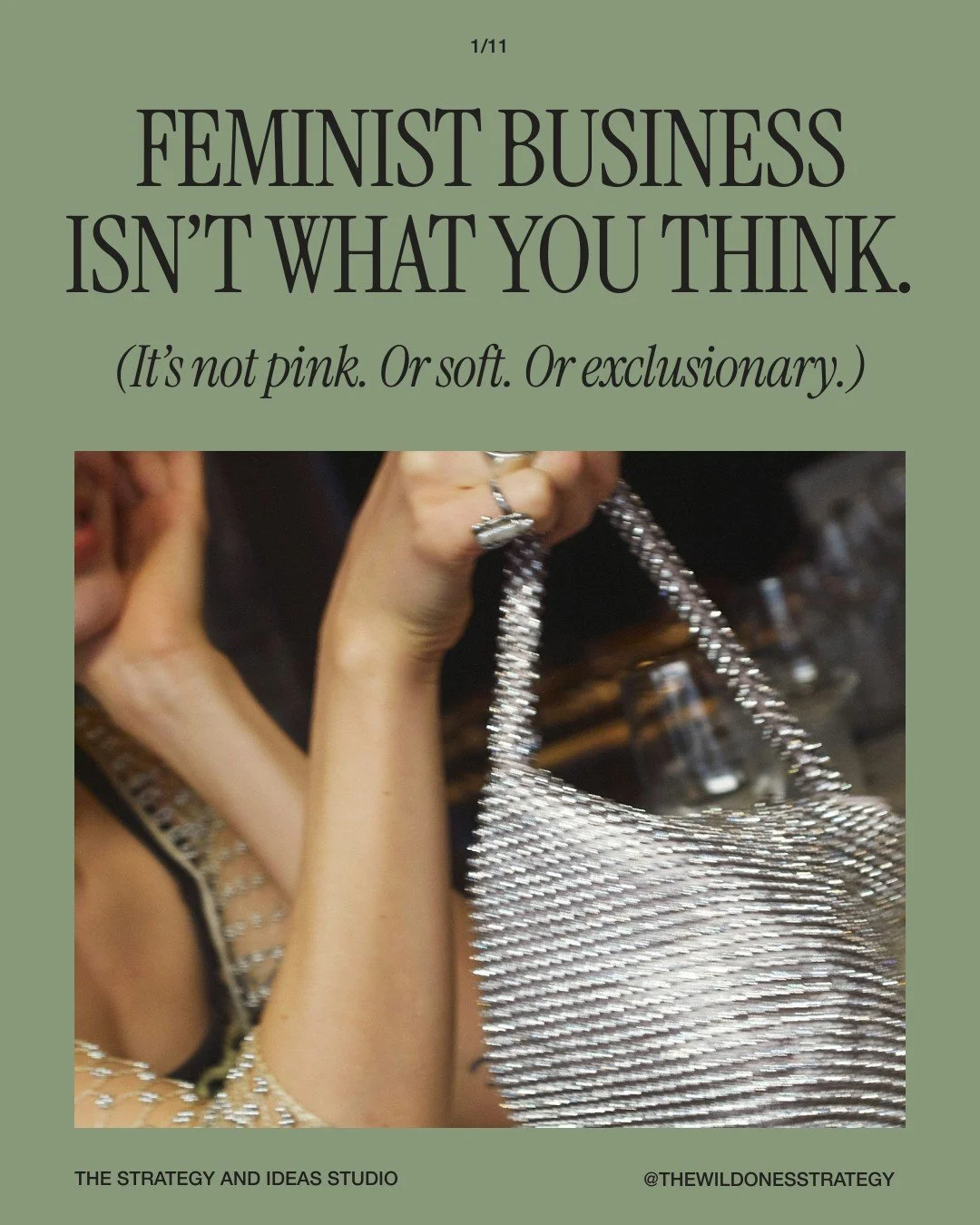 When I first entered the online business world, &ldquo;female-only spaces&rdquo; gave me the ick.
I didn&rsquo;t get it.

Because somewhere along the way, women just became a lucrative marketing segment... For beauty. For wellness. For parenting. And