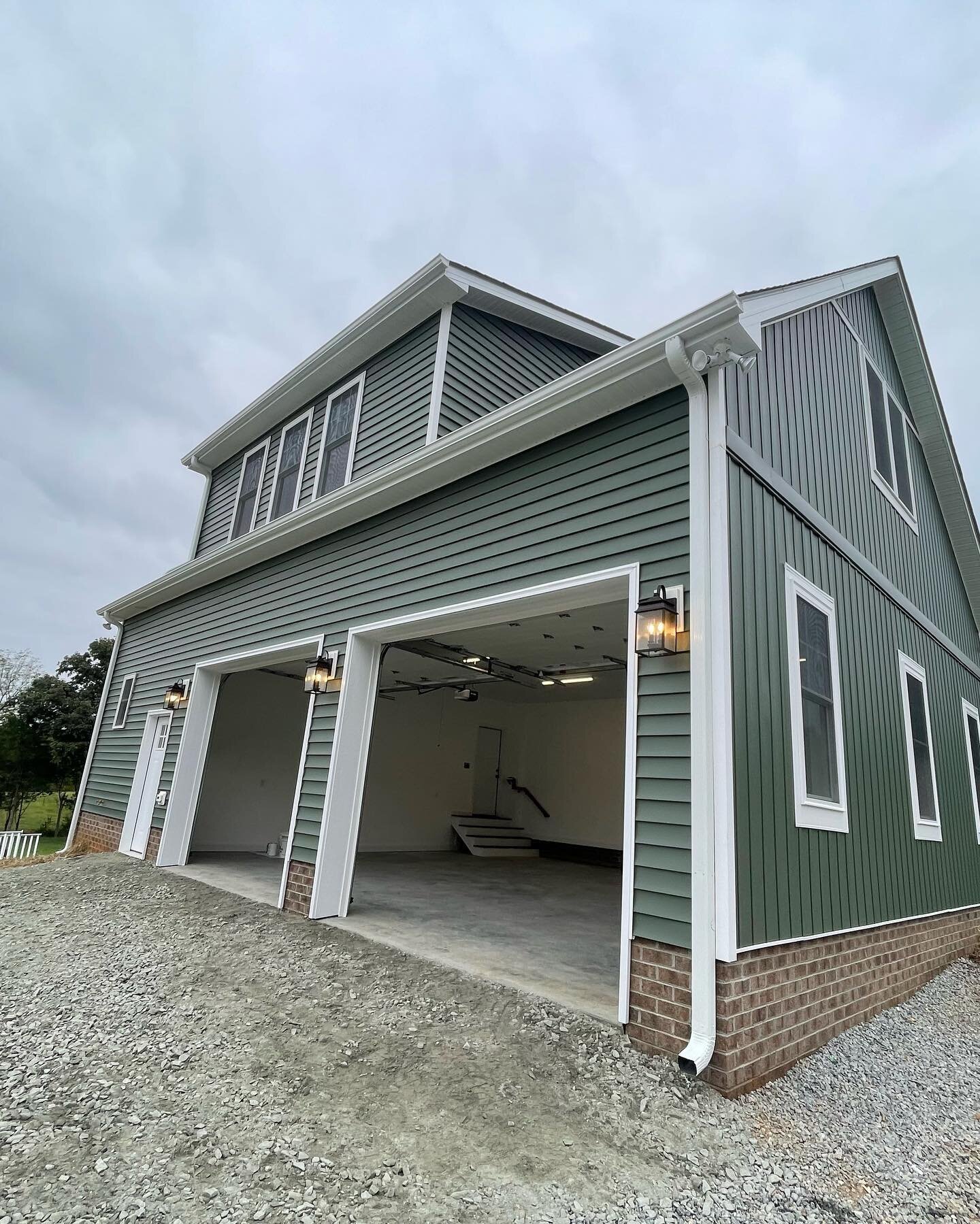 Check out the final details on this addition that we recently completed. This addition added a bonus room, home office, bathroom and garage to this home. When the location is perfect but you just need some additional space&hellip;we can help!