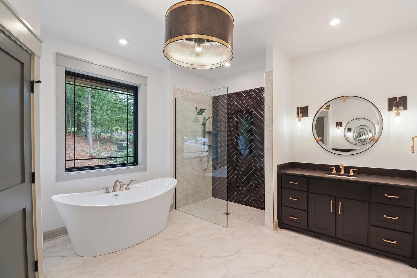 The key to an awesome master bathroom for me is a huge walk in shower, soaking tub and double SEPARATE vanities. That&rsquo;s not too much to ask is it!? Have you put some thought into what is important for your dream bathroom!?
