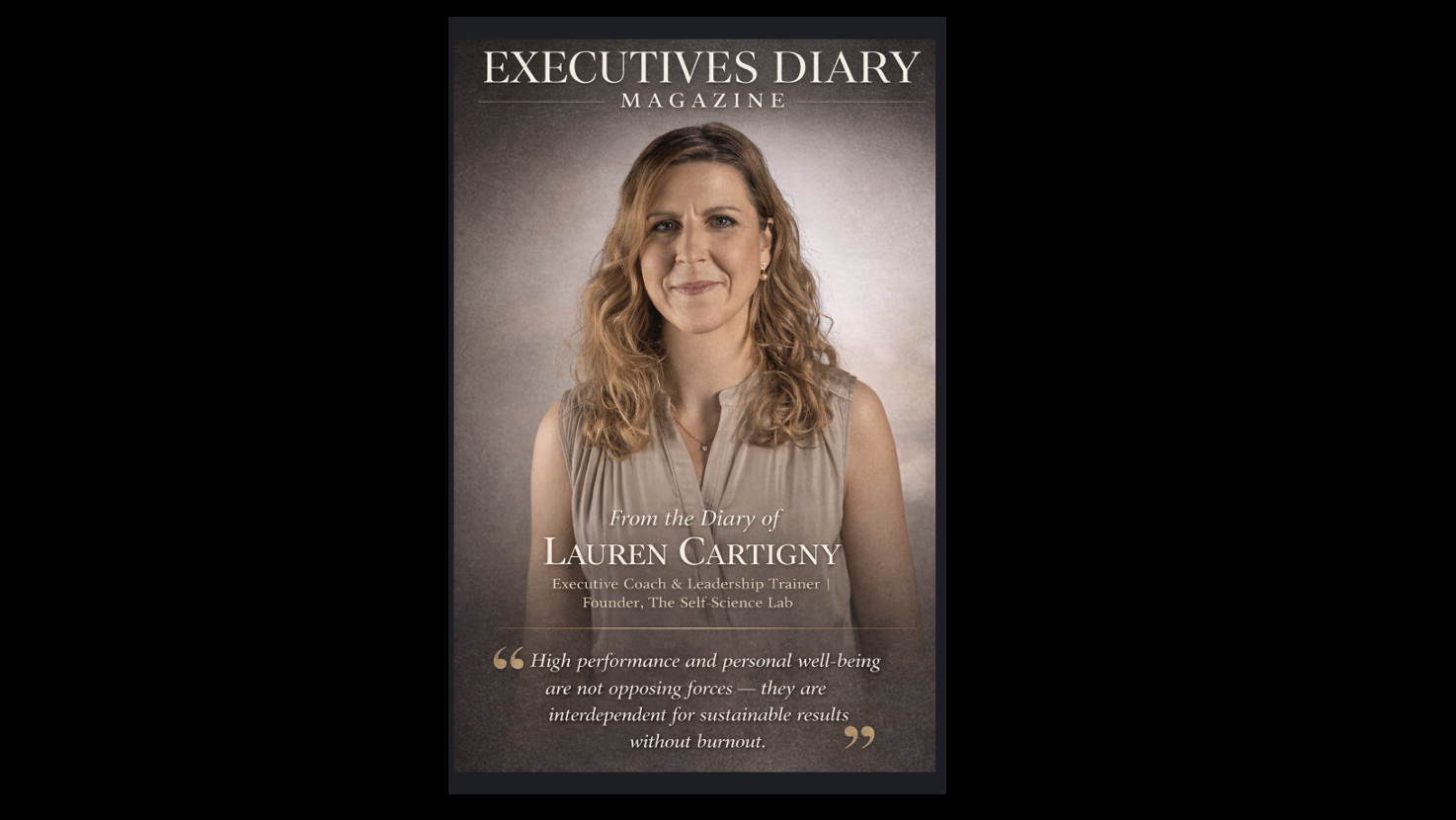 Self-Leadership&nbsp;for Sustainable High-Performance with Lauren Cartigny. Deliver Results without Burnout.