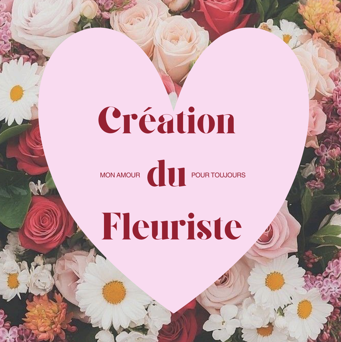 Bouquet palette de couleurs douces | Création de votre fleuriste