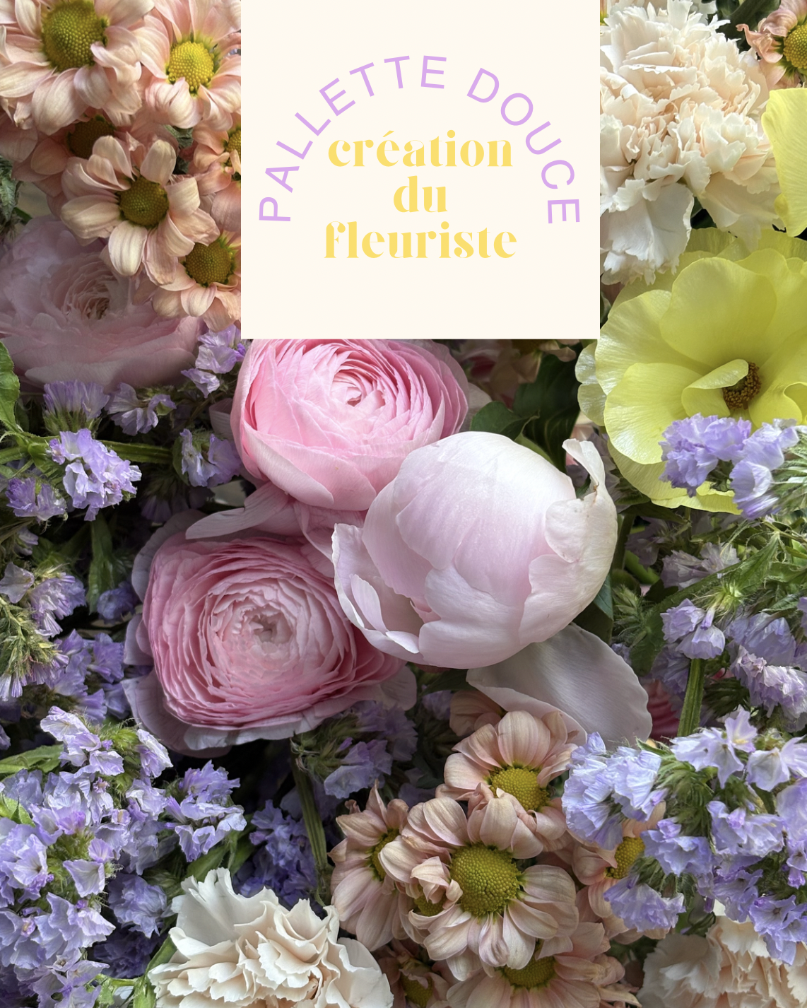 Bouquet palette Pastel